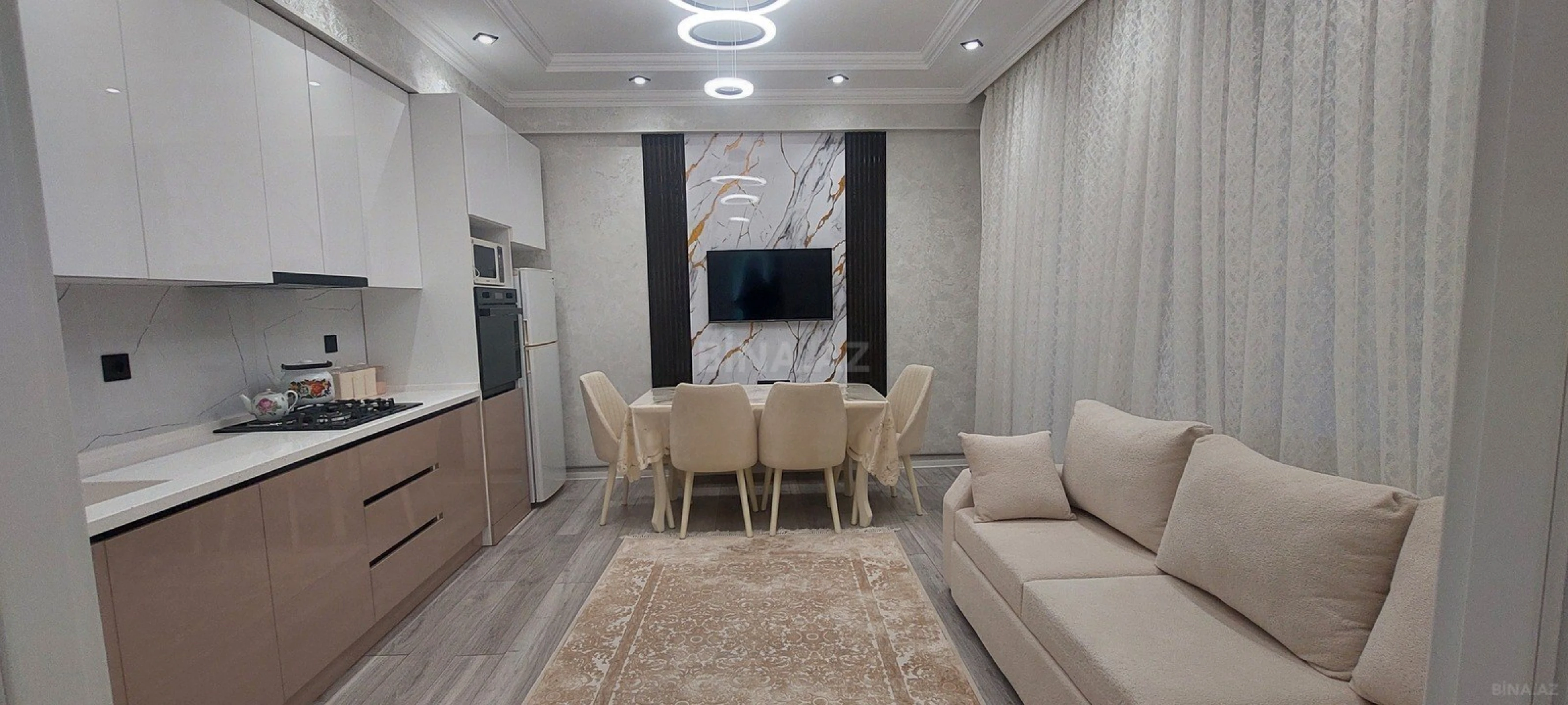 Satılır 2 otaqlı mənzil 65 m²