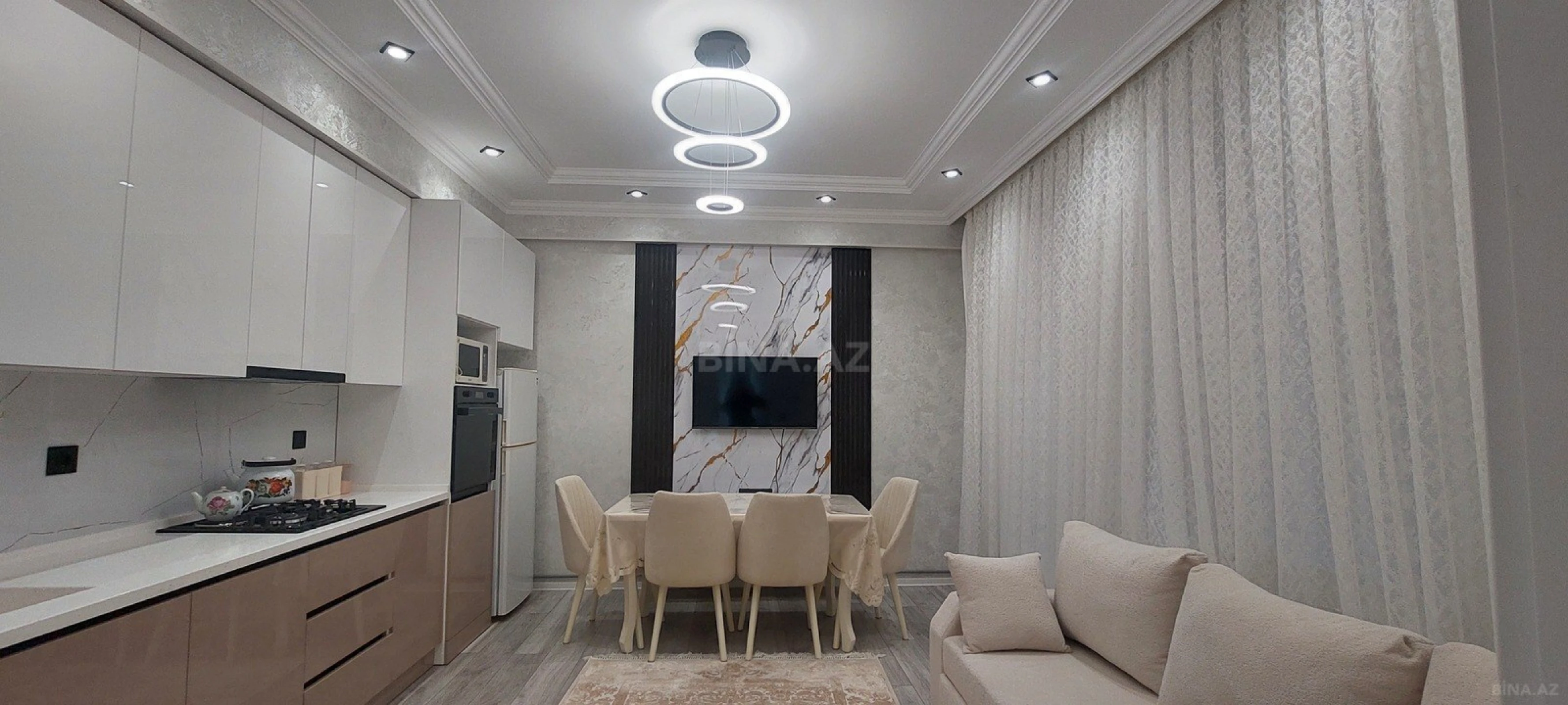 Satılır 2 otaqlı mənzil 65 m²