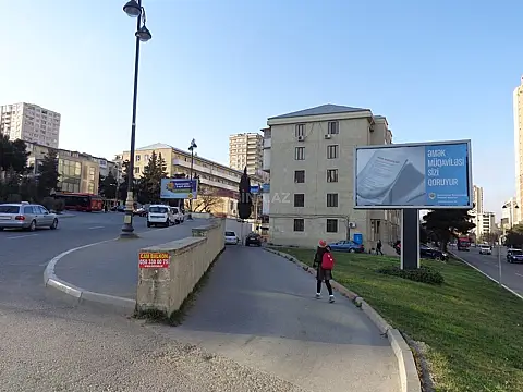 Kirayə verilir 1 otaqlı mənzil 38 m²