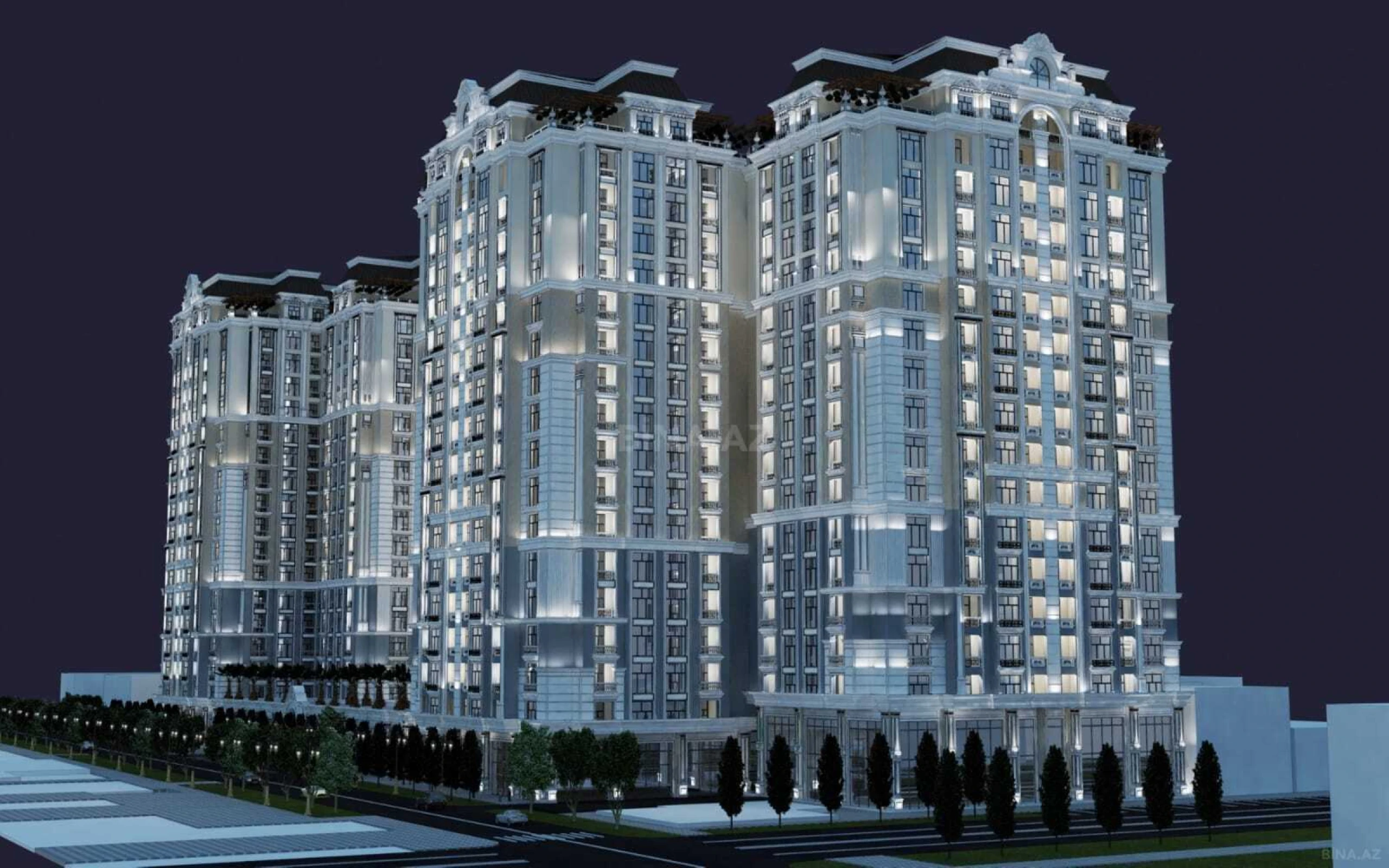 Kirayə verilir 2 otaqlı mənzil 55 m²