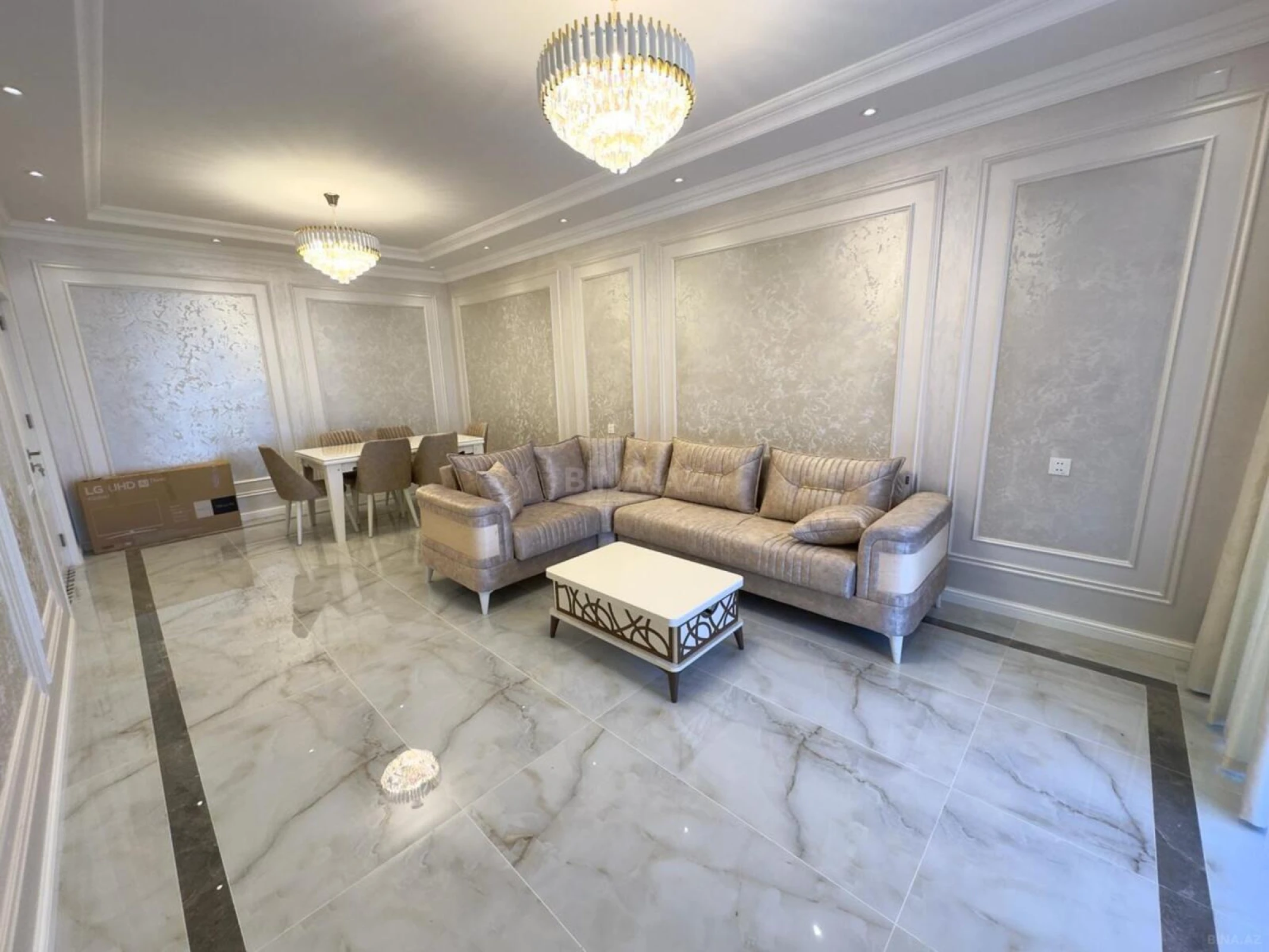 Kirayə verilir 2 otaqlı mənzil 120 m²