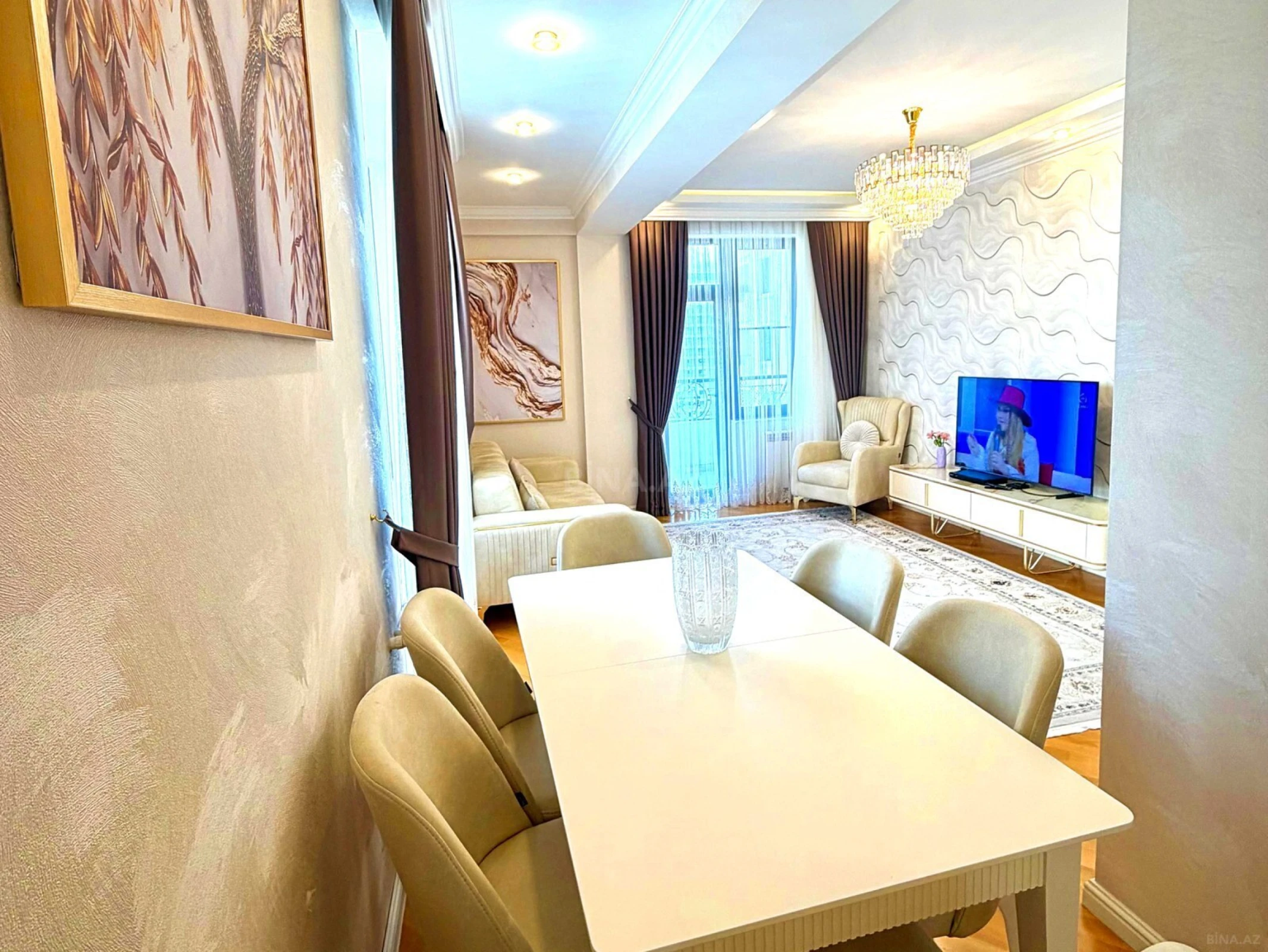 Satılır 3 otaqlı mənzil 91 m²
