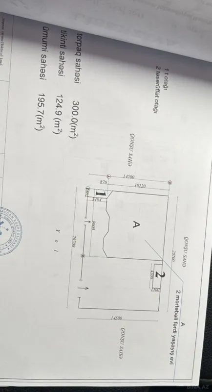 Satılır 7 otaqlı həyət evi 250 m²