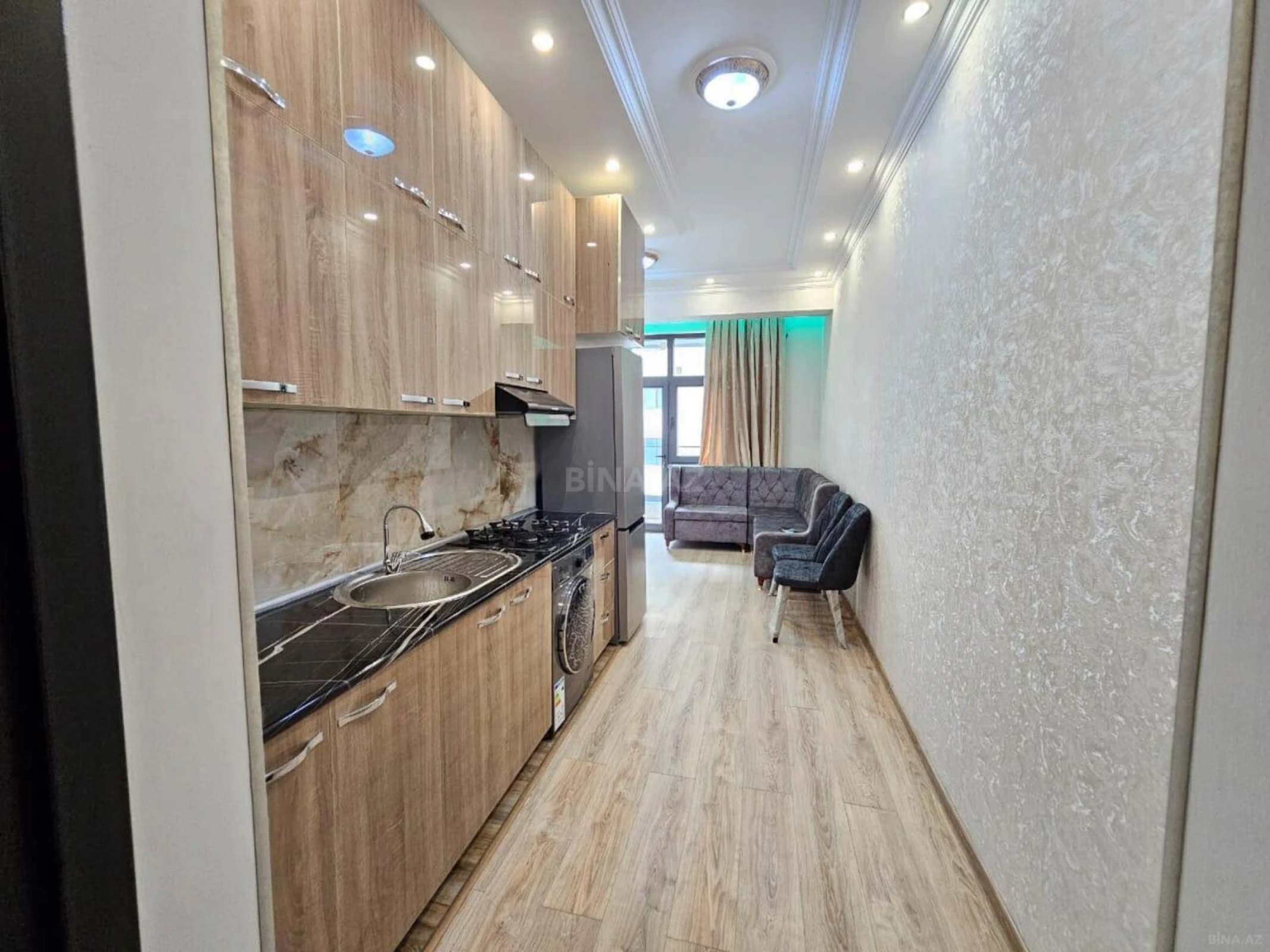 Satılır 1 otaqlı mənzil 38 m²