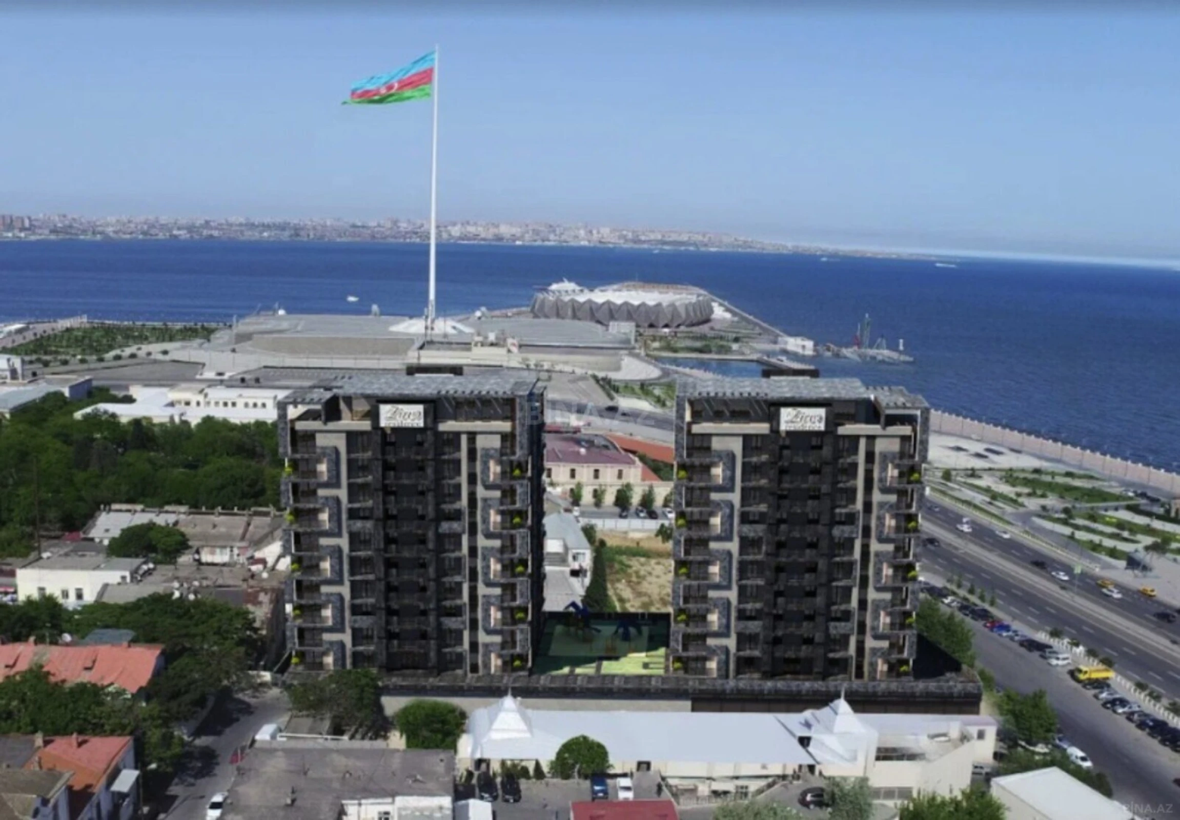 Satılır 1 otaqlı mənzil 38 m²