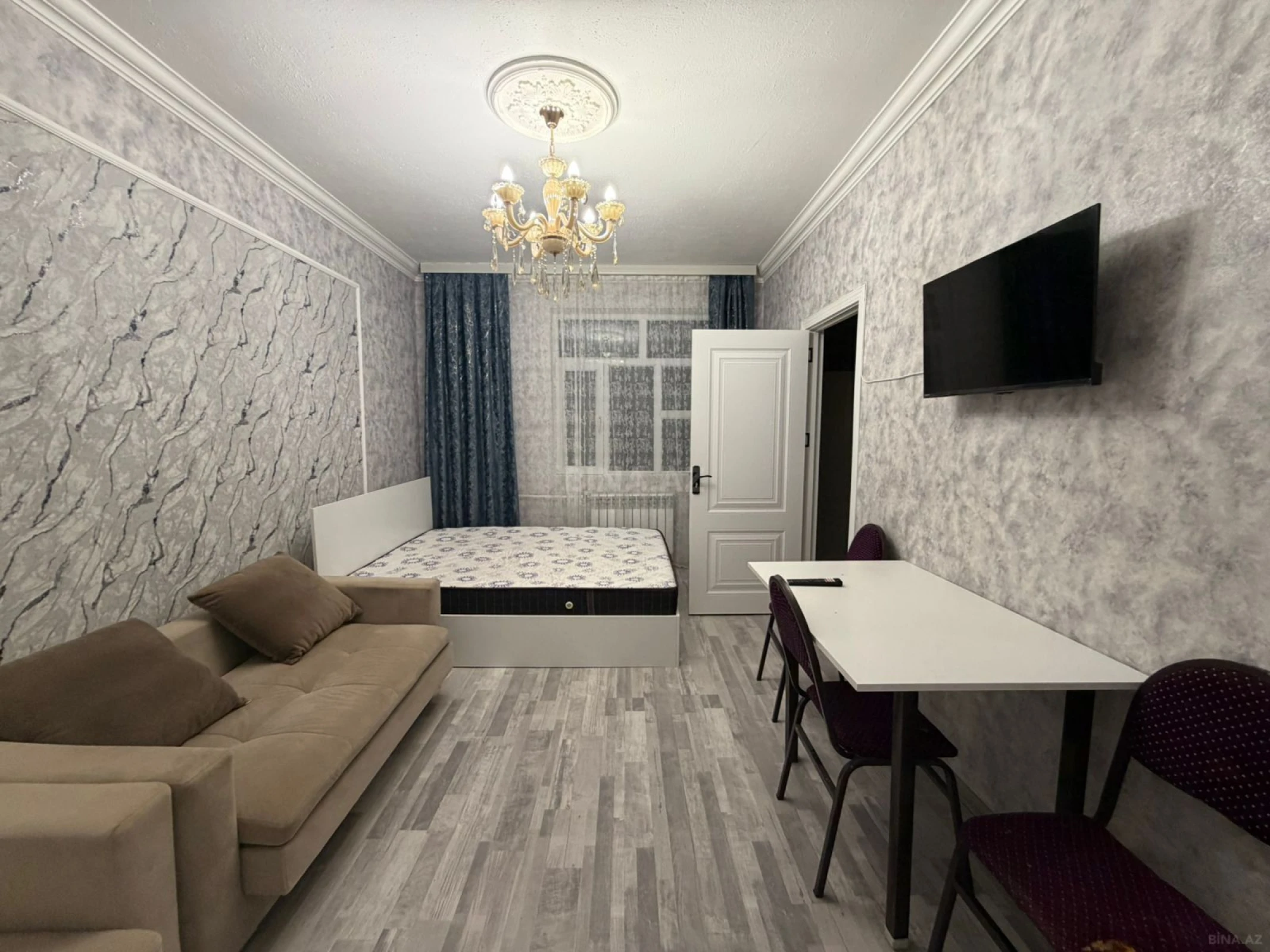 Satılır 1 otaqlı mənzil 35 m²