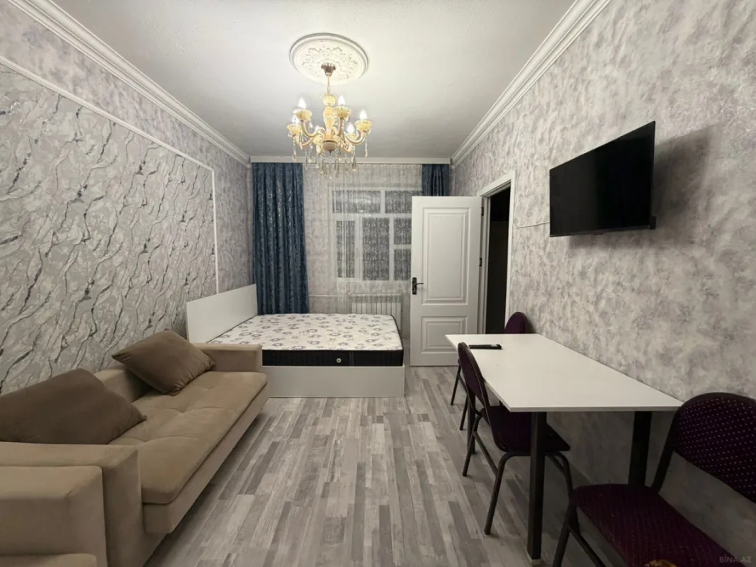 Satılır 1 otaqlı mənzil 35 m²