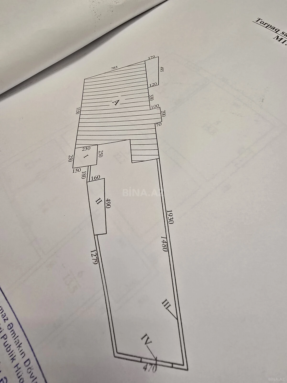 Satılır torpaq sahəsi 2 m²
