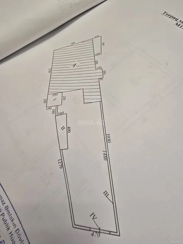 Satılır torpaq sahəsi 2 m²