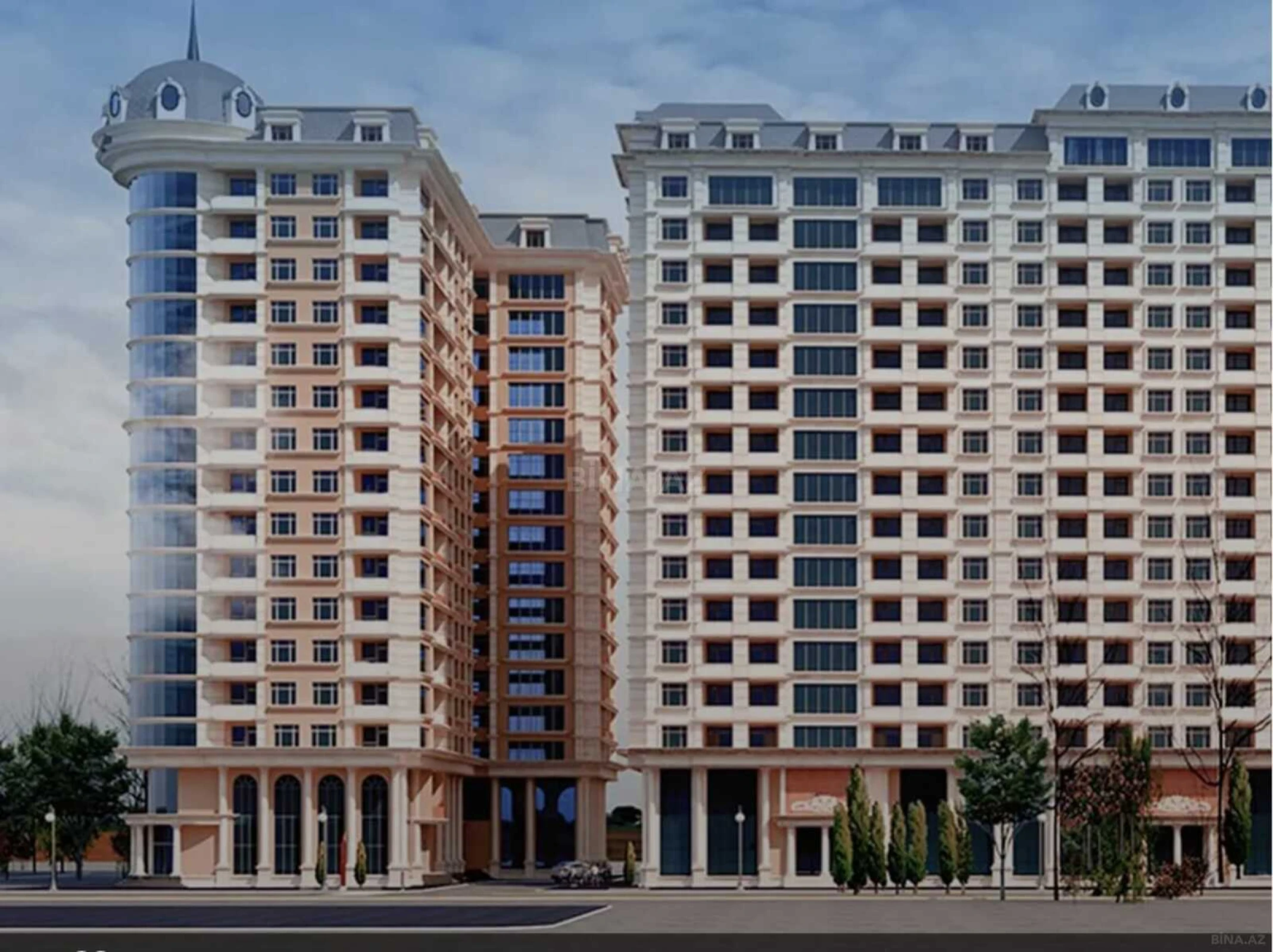 Satılır 4 otaqlı mənzil 208 m²