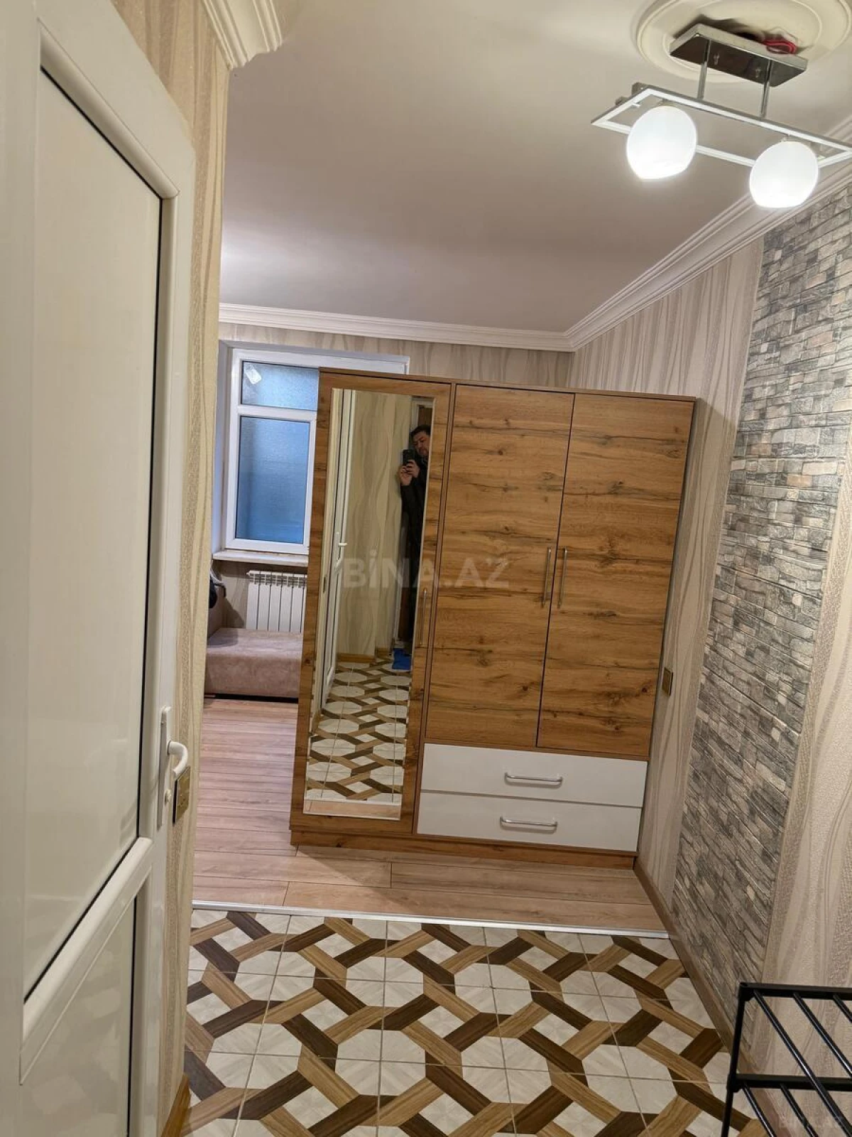 Kirayə verilir 1 otaqlı mənzil 32 m²