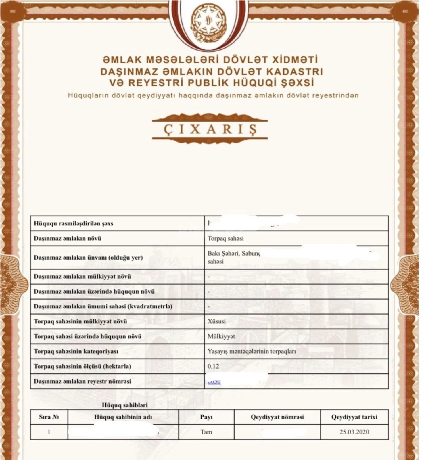 Satılır obyekt 340 m²