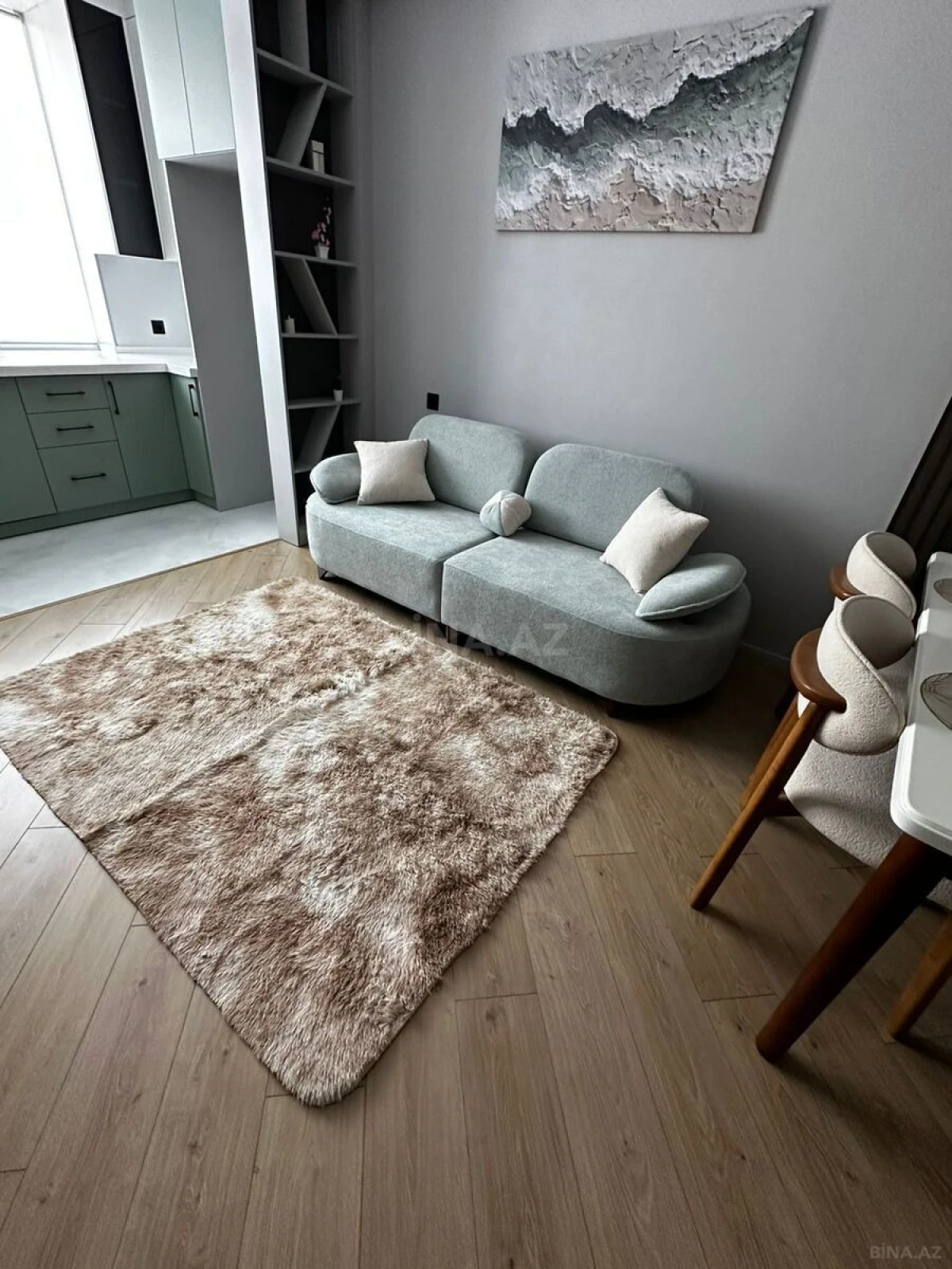 Satılır 2 otaqlı mənzil 55 m²