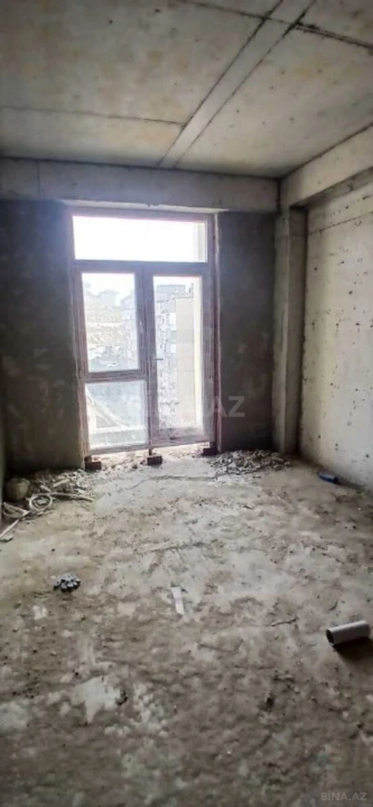 Satılır 1 otaqlı mənzil 56 m²