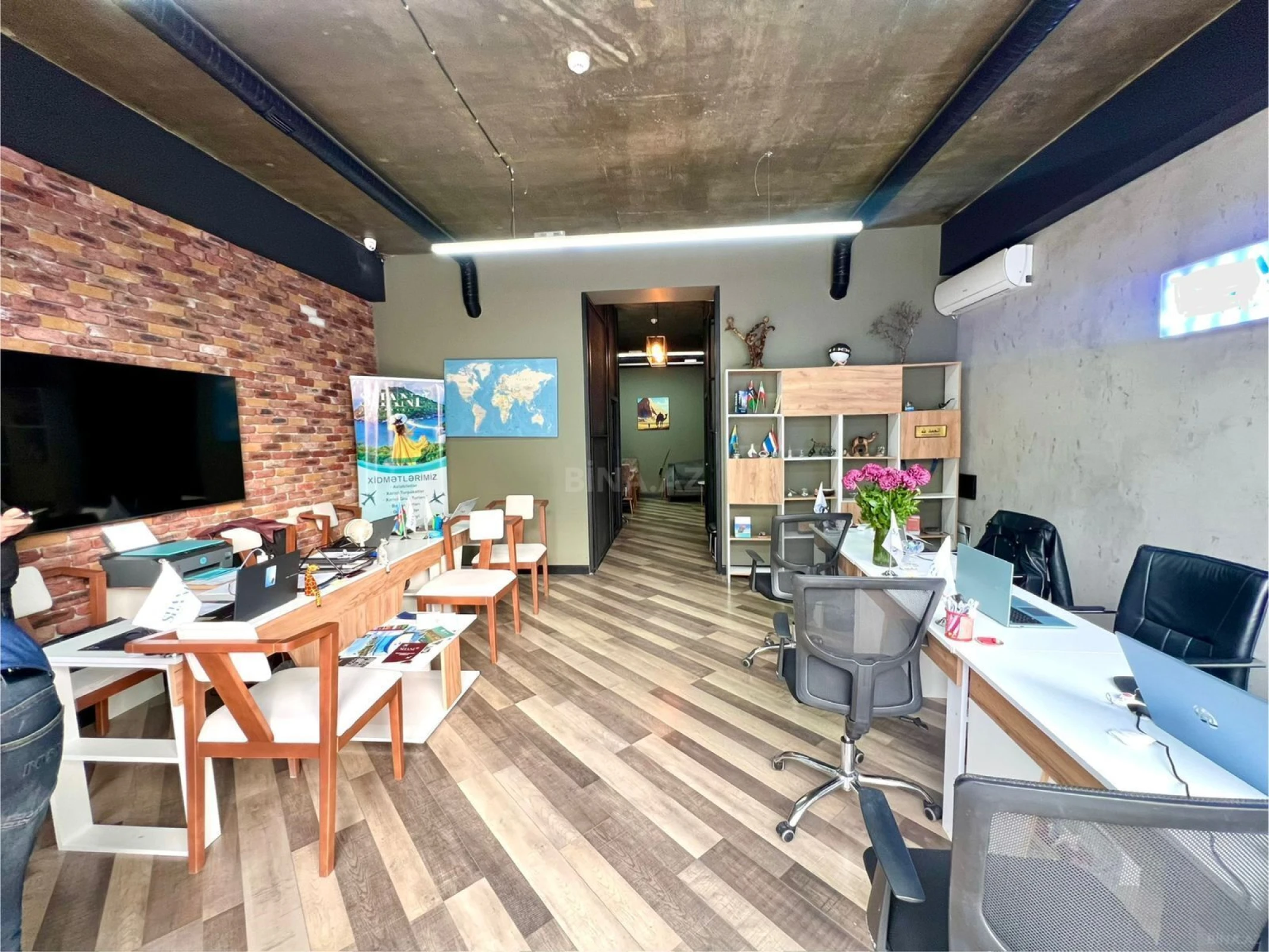 Kirayə verilir obyekt 80 m²