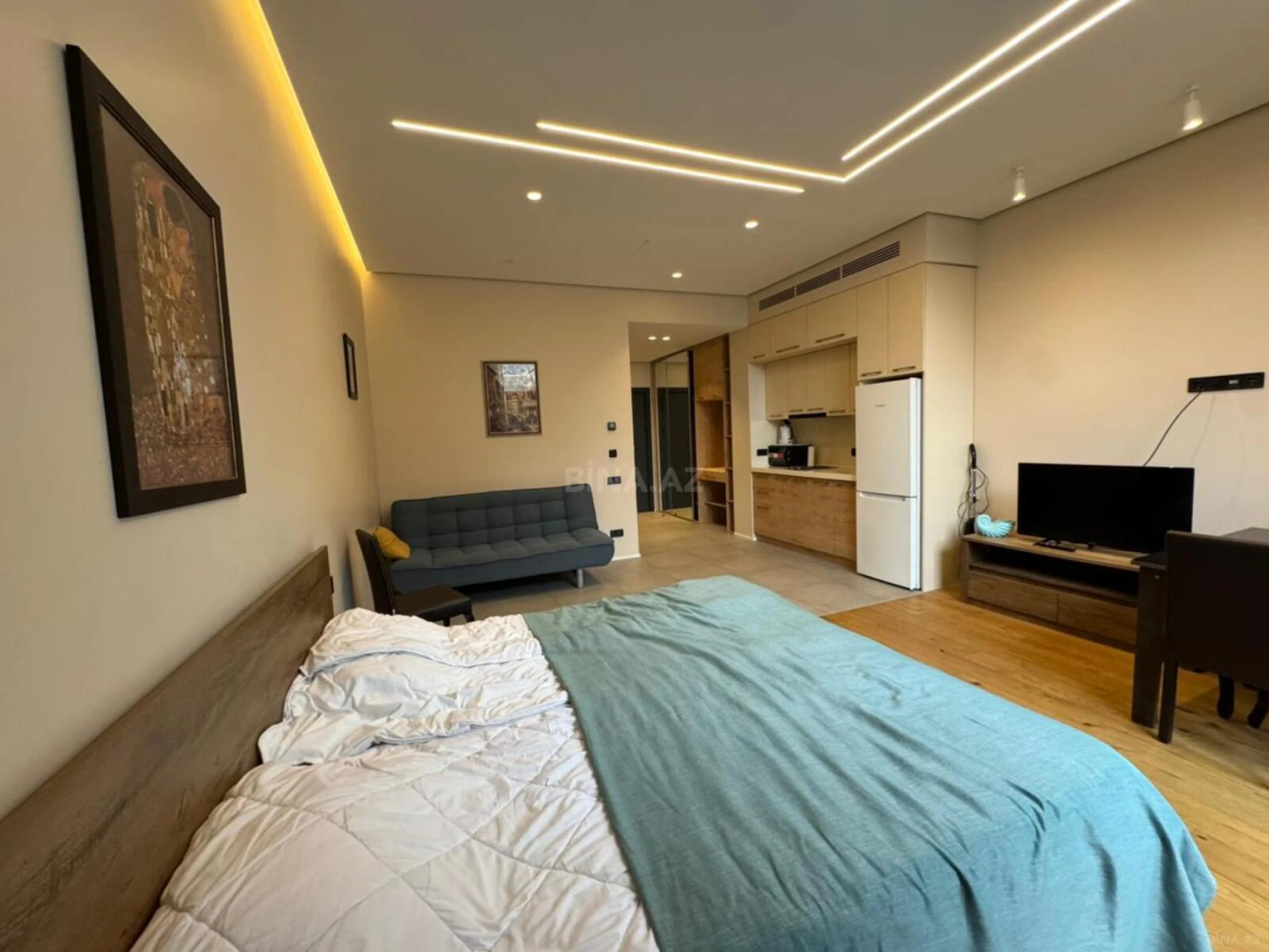 Kirayə verilir 1 otaqlı mənzil 54 m²