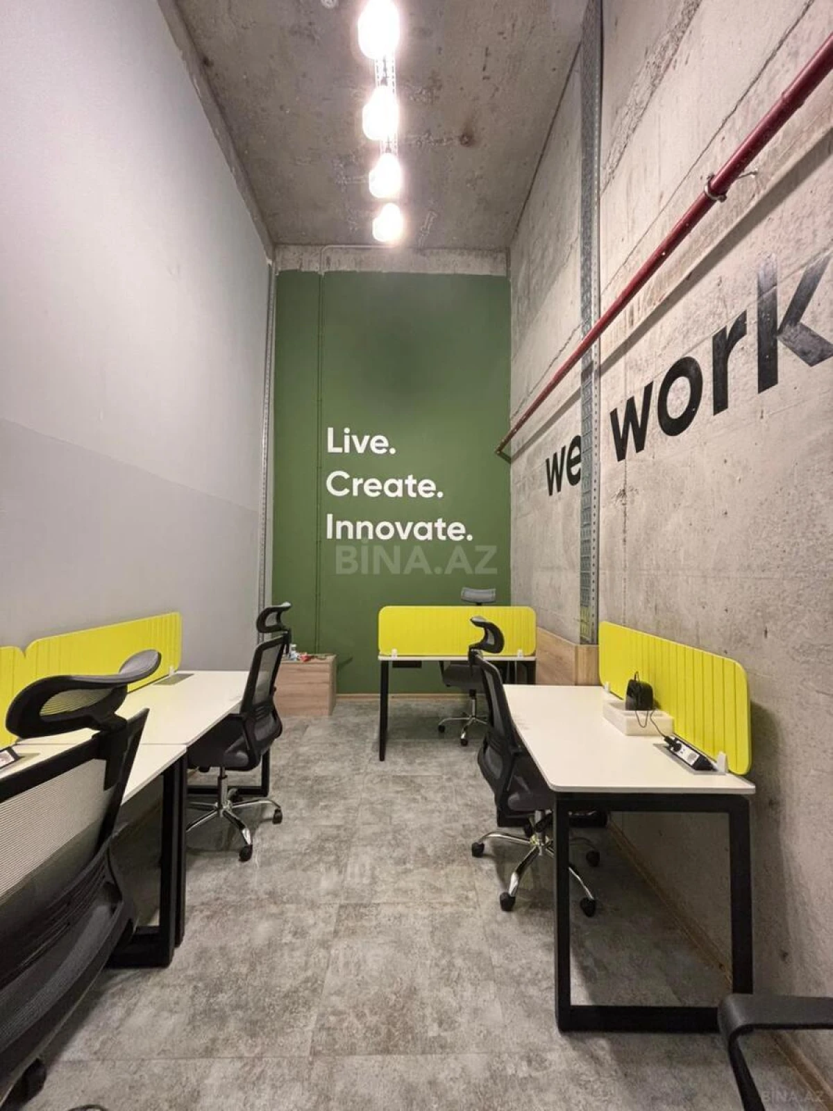 Kirayə verilir 1 otaqlı ofis 20 m²