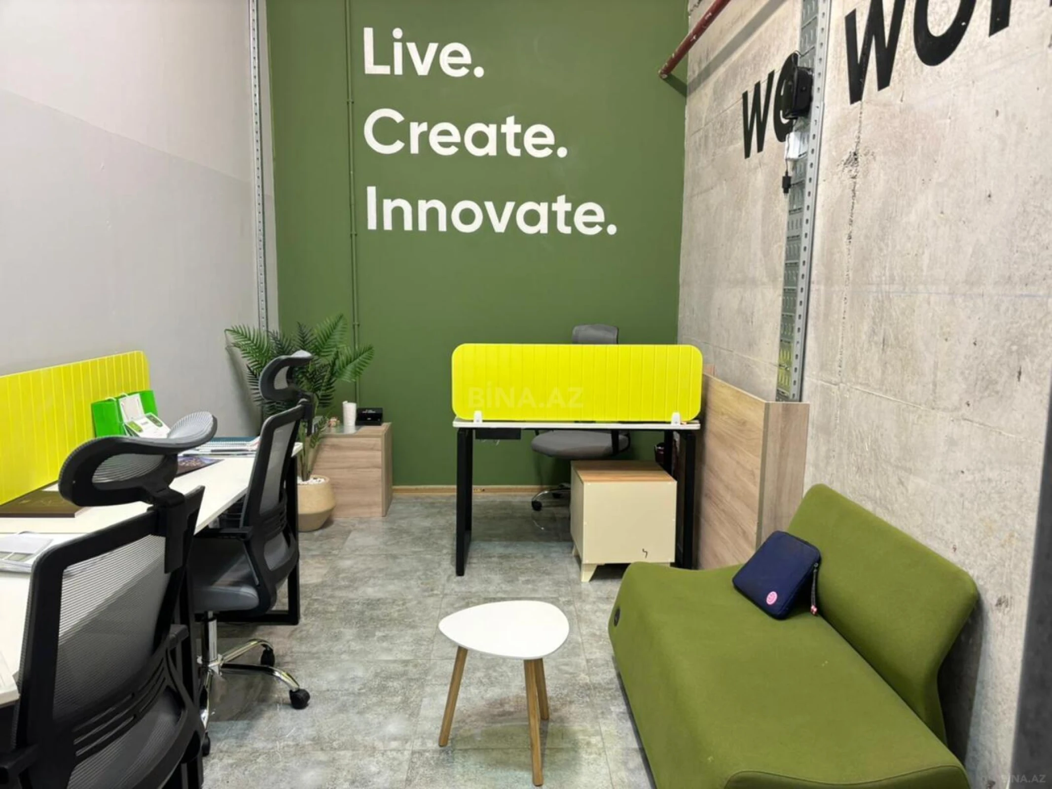 Kirayə verilir 1 otaqlı ofis 20 m²