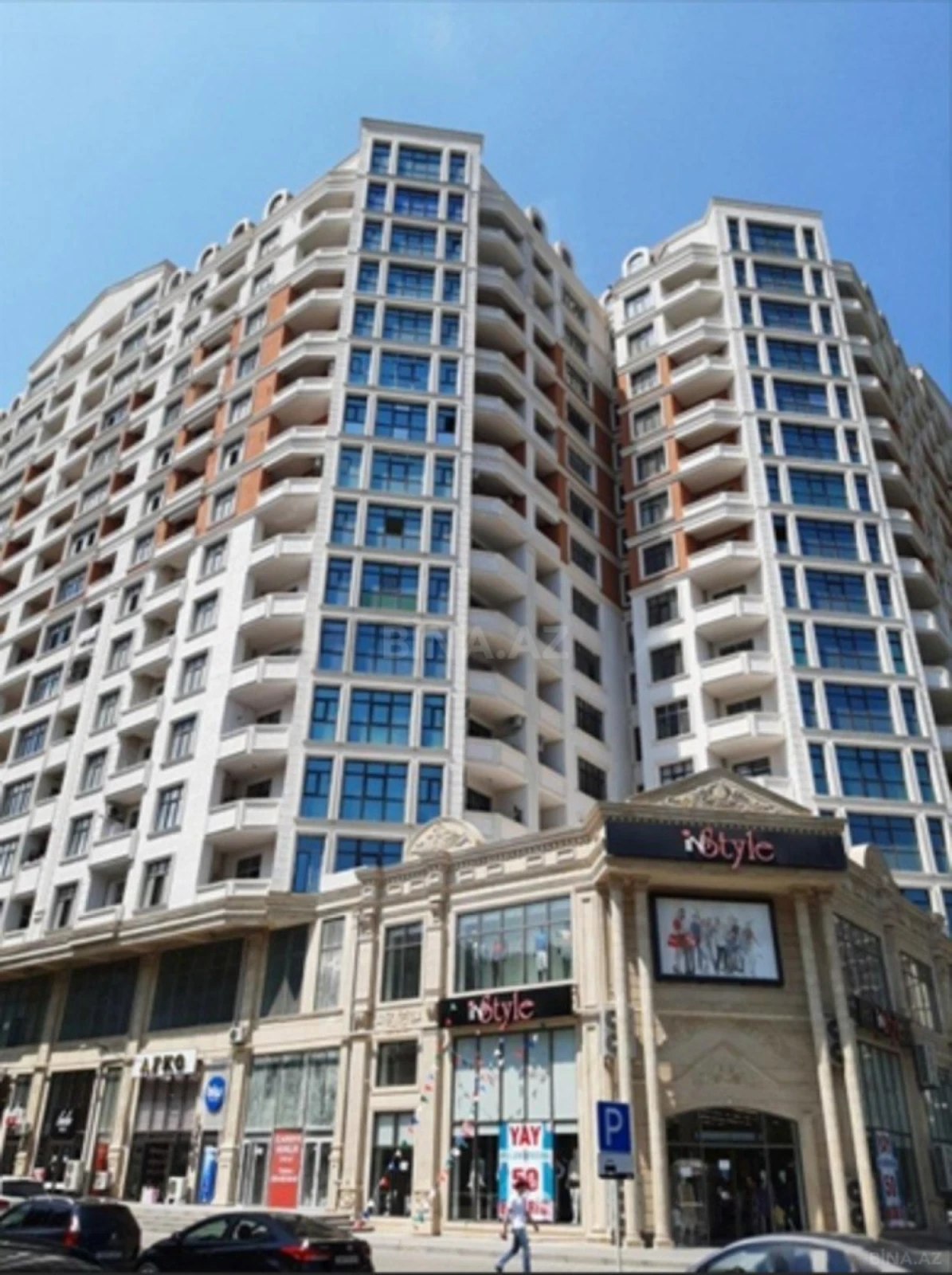 Kirayə verilir 3 otaqlı mənzil 111 m²