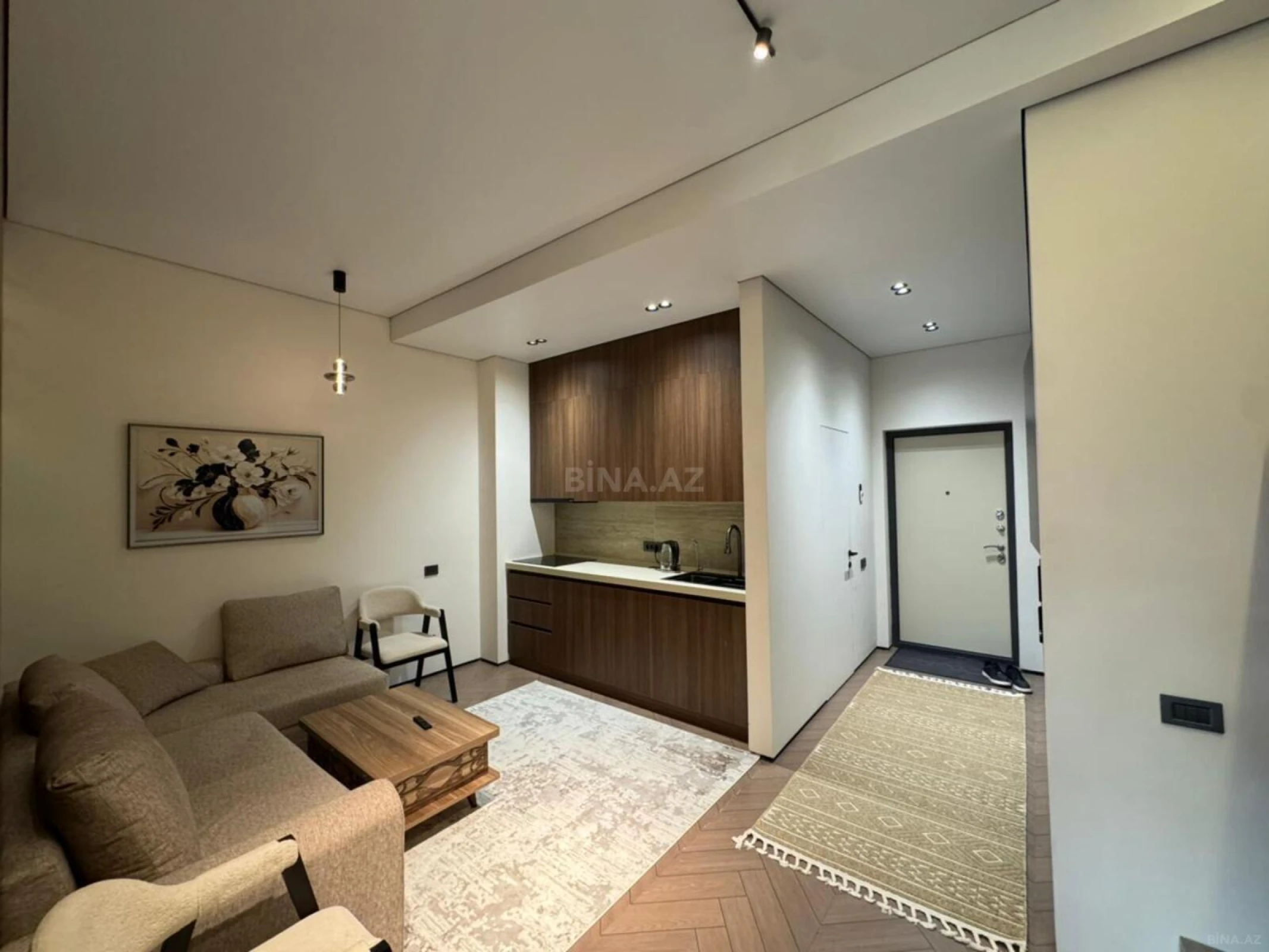 Satılır 1 otaqlı mənzil 57 m²