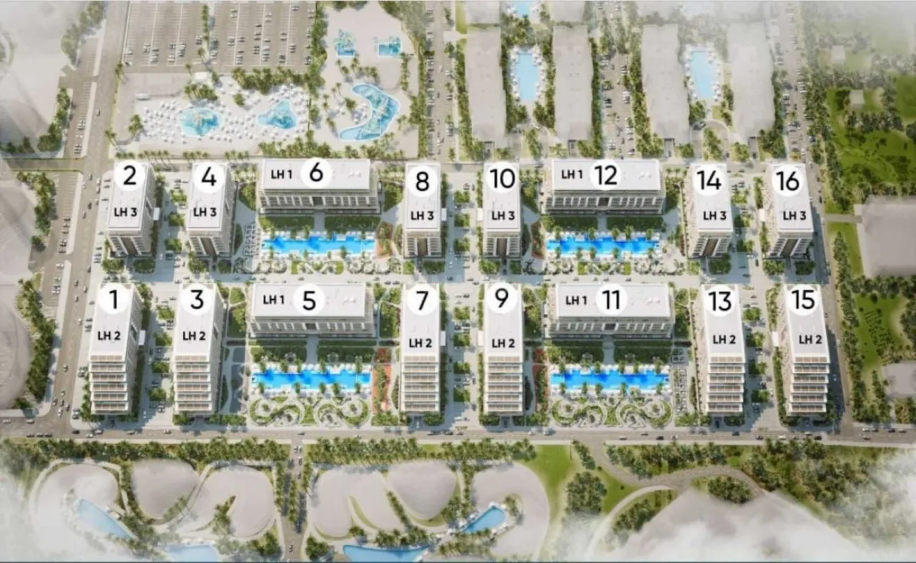 Satılır 1 otaqlı mənzil 44.4 m²