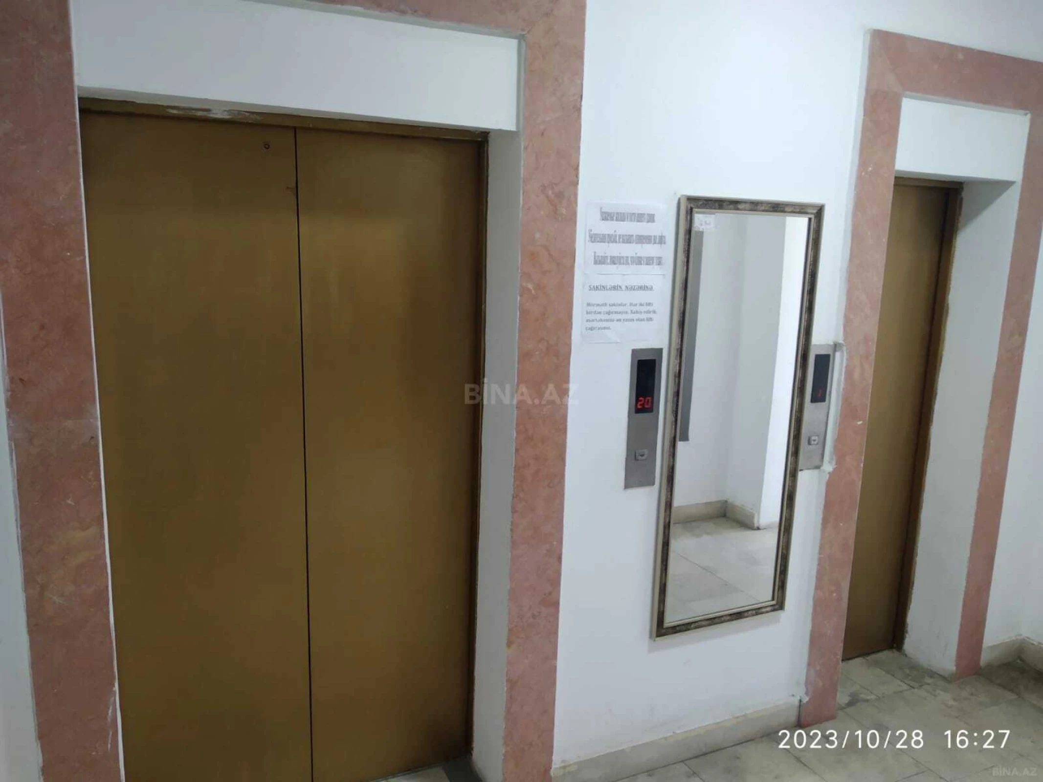 Kirayə verilir 2 otaqlı mənzil 55 m²