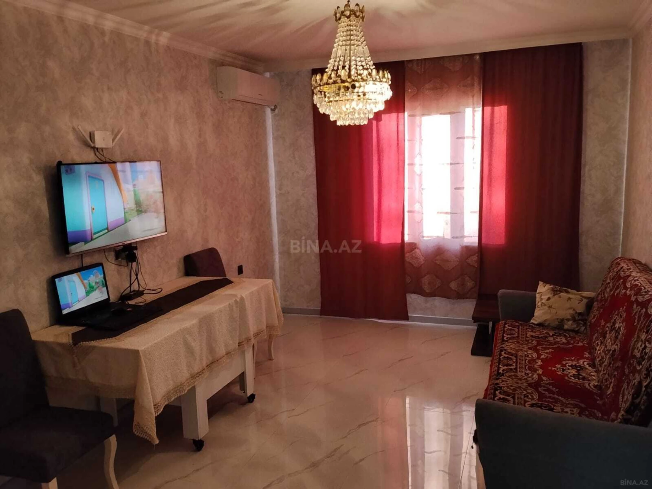 Satılır 4 otaqlı mənzil 95 m²