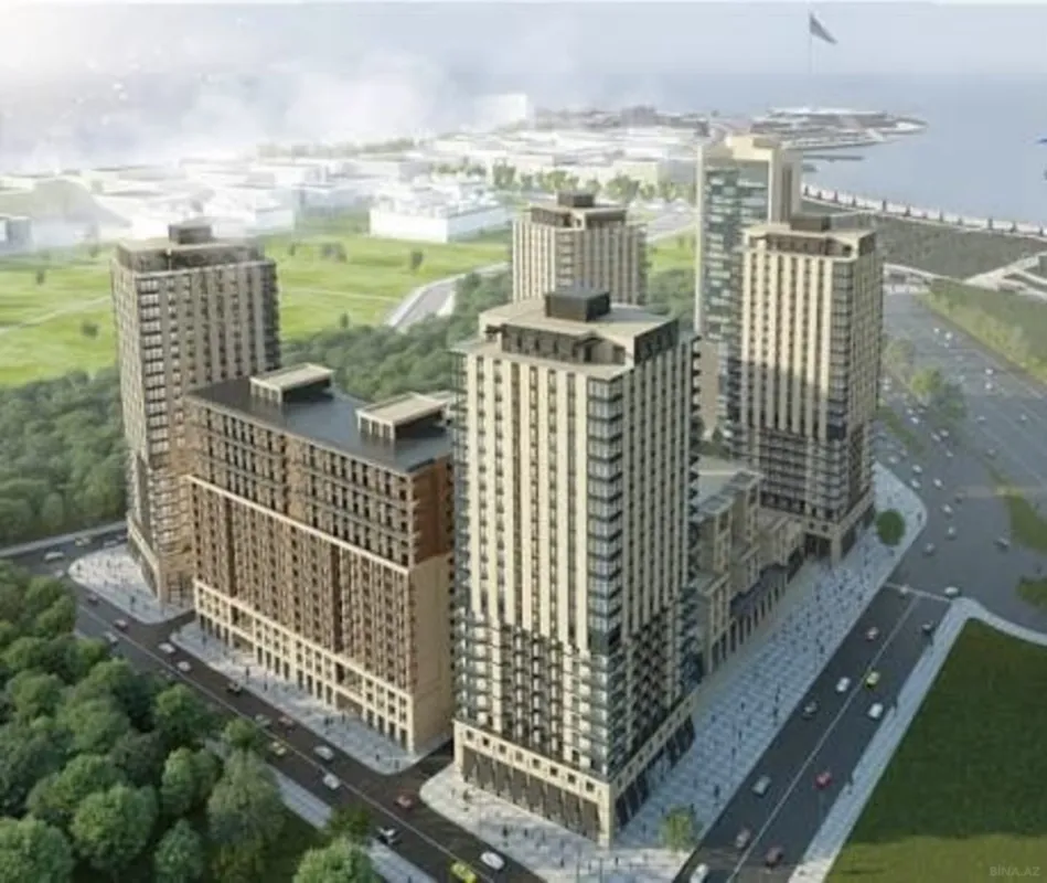 Satılır 4 otaqlı mənzil 143 m²