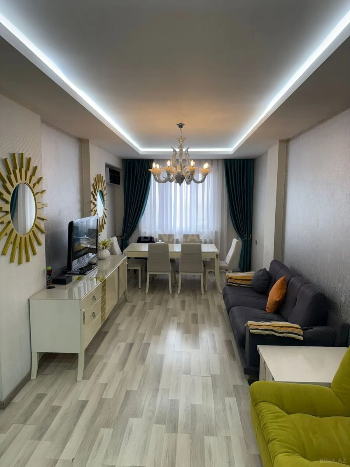 Satılır 3 otaqlı mənzil 91.3 m²