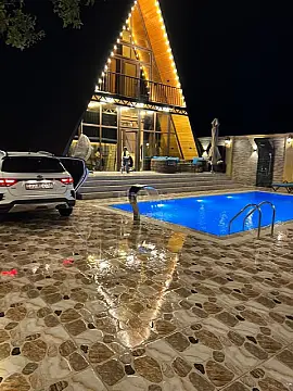 Kirayə verilir 4 otaqlı həyət evi 150 m² — Qəbələ 4 otaq 150.00 m²