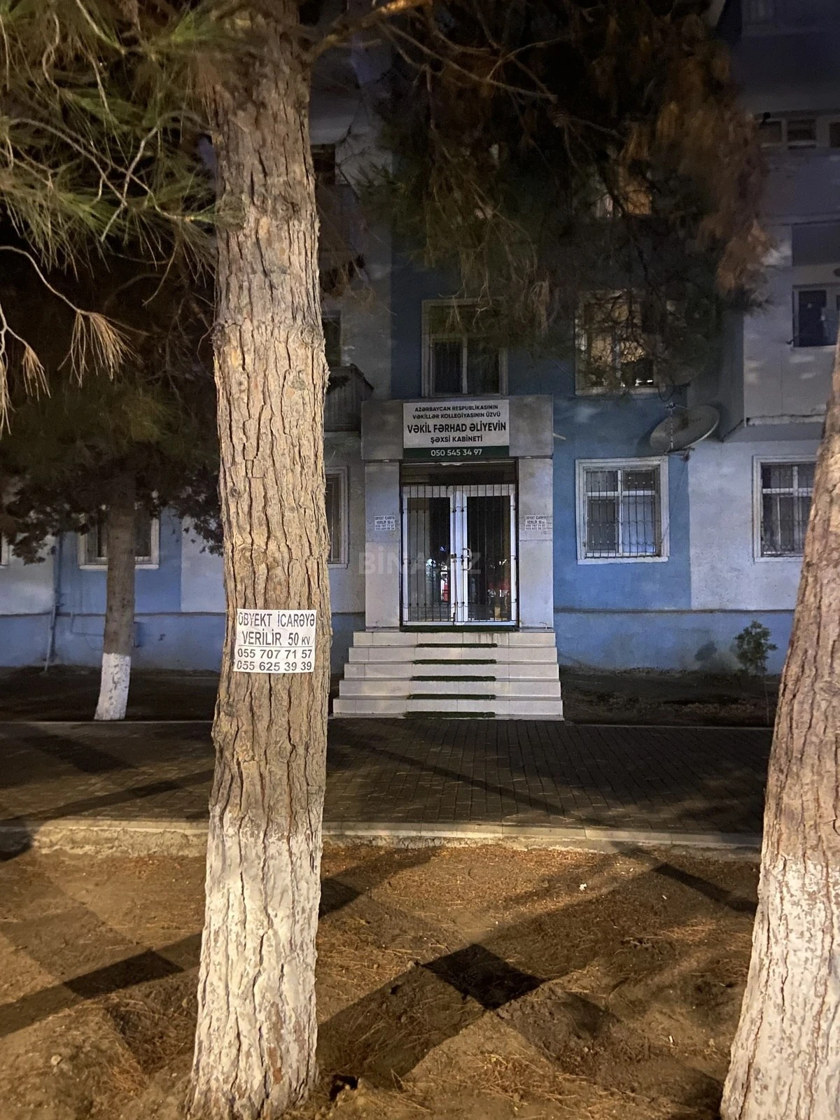 Kirayə verilir 3 otaqlı mənzil 50 m²