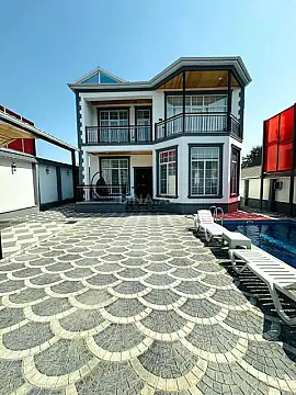 Kirayə verilir 4 otaqlı həyət evi 125 m² — Qəbələ 4 otaq 125.00 m²