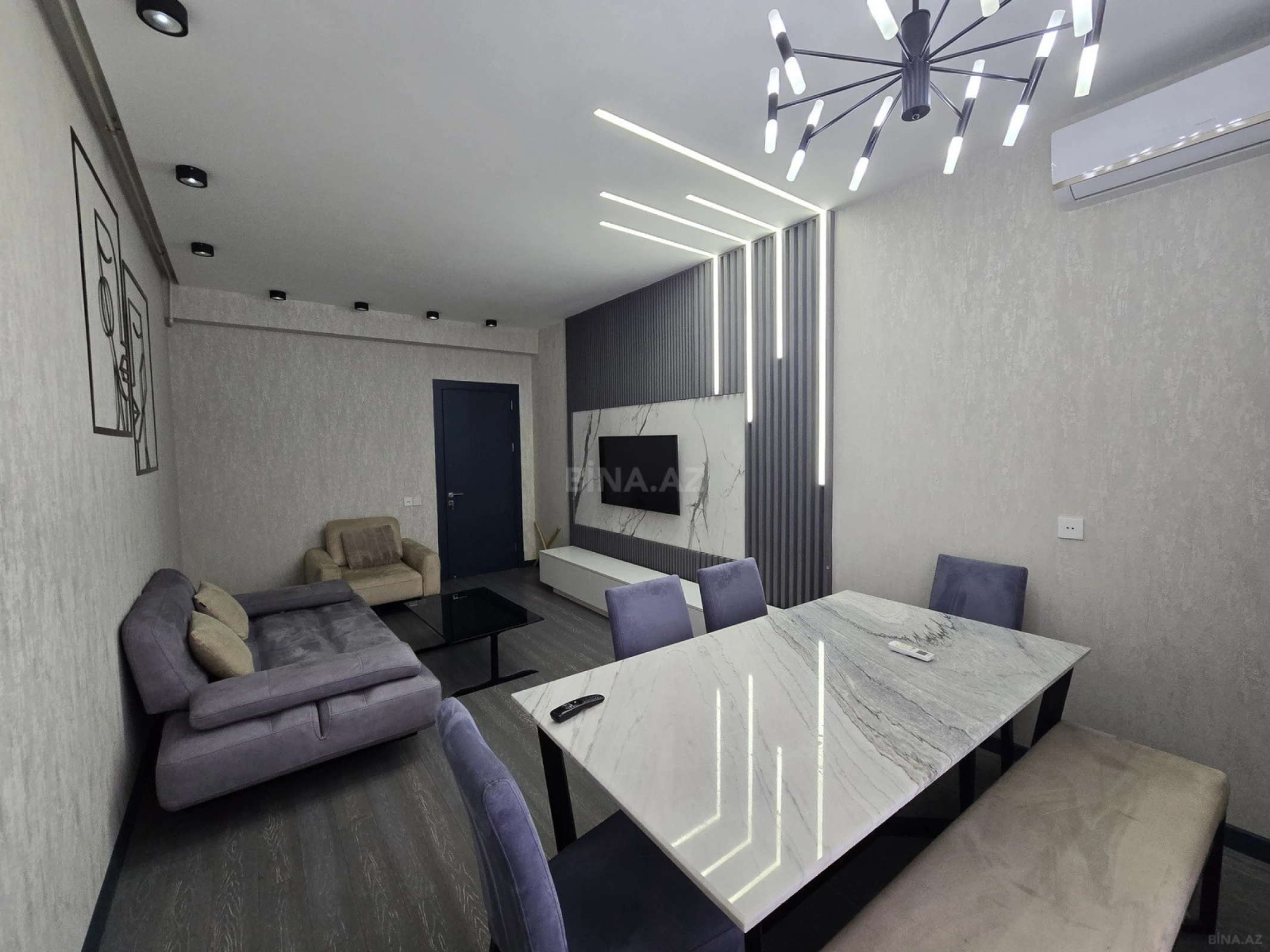 Kirayə verilir 2 otaqlı mənzil 70 m²