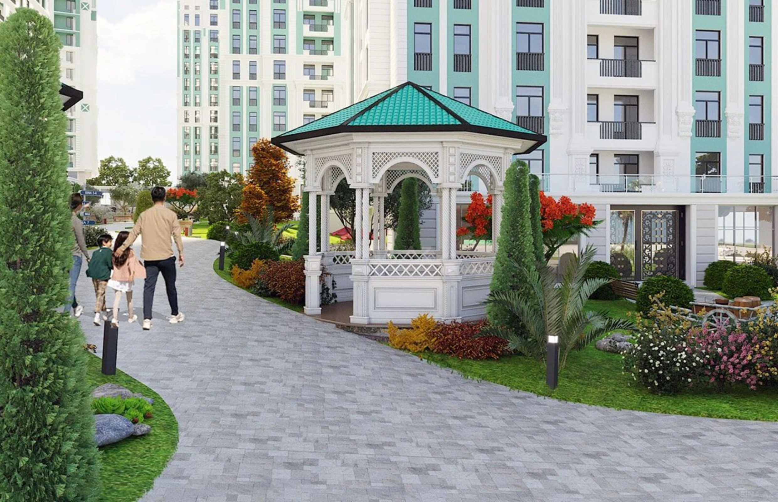 Satılır 3 otaqlı mənzil 117 m²