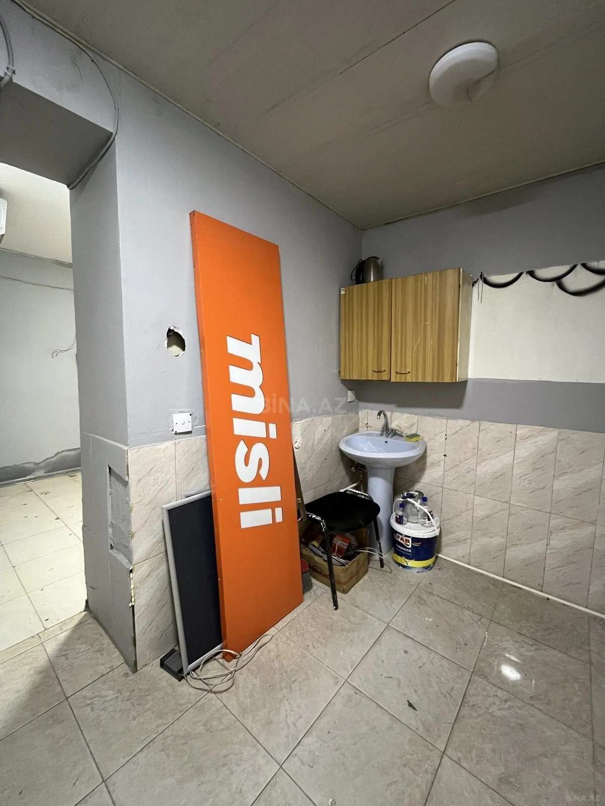 Kirayə verilir obyekt 18 m²