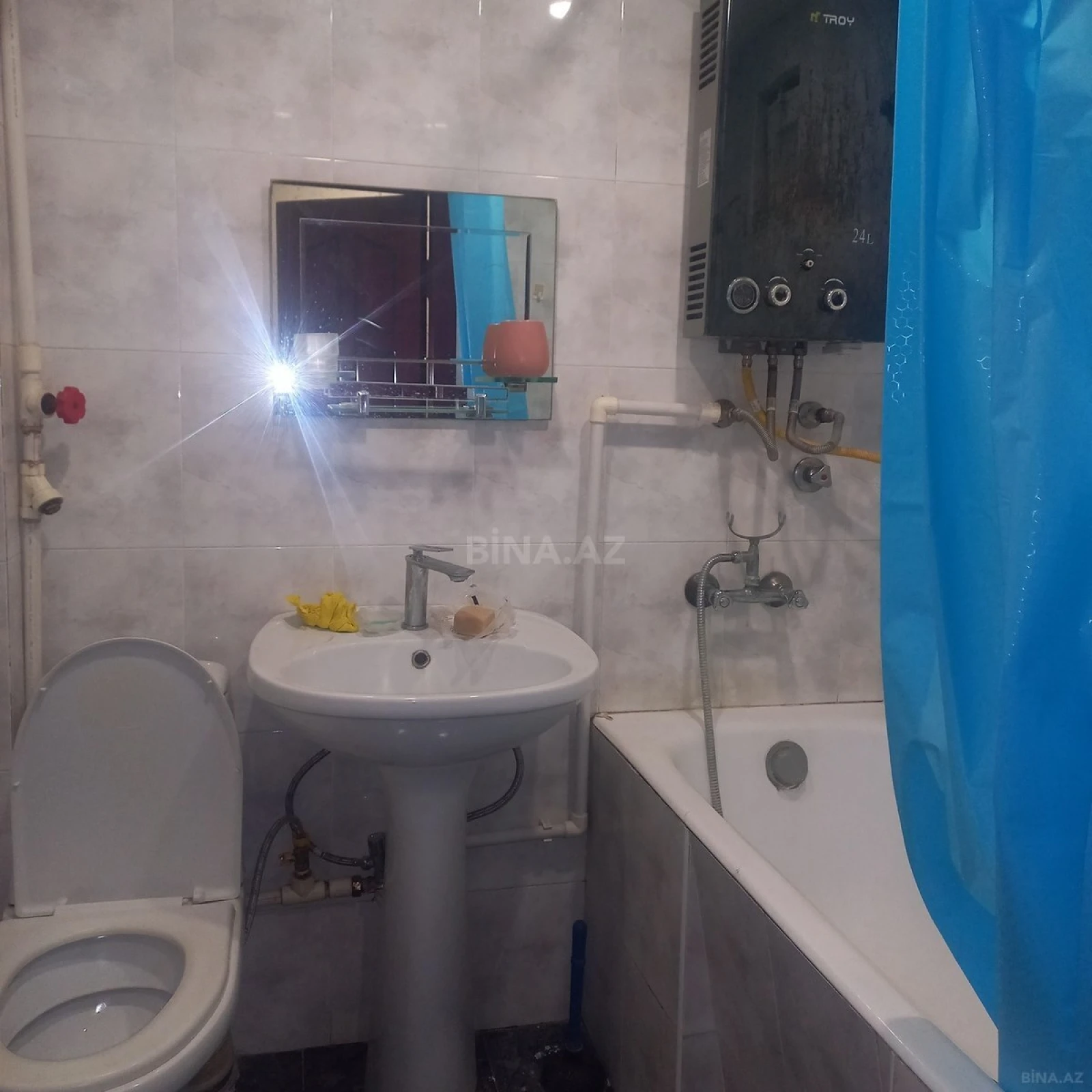 Kirayə verilir 1 otaqlı mənzil 30 m²