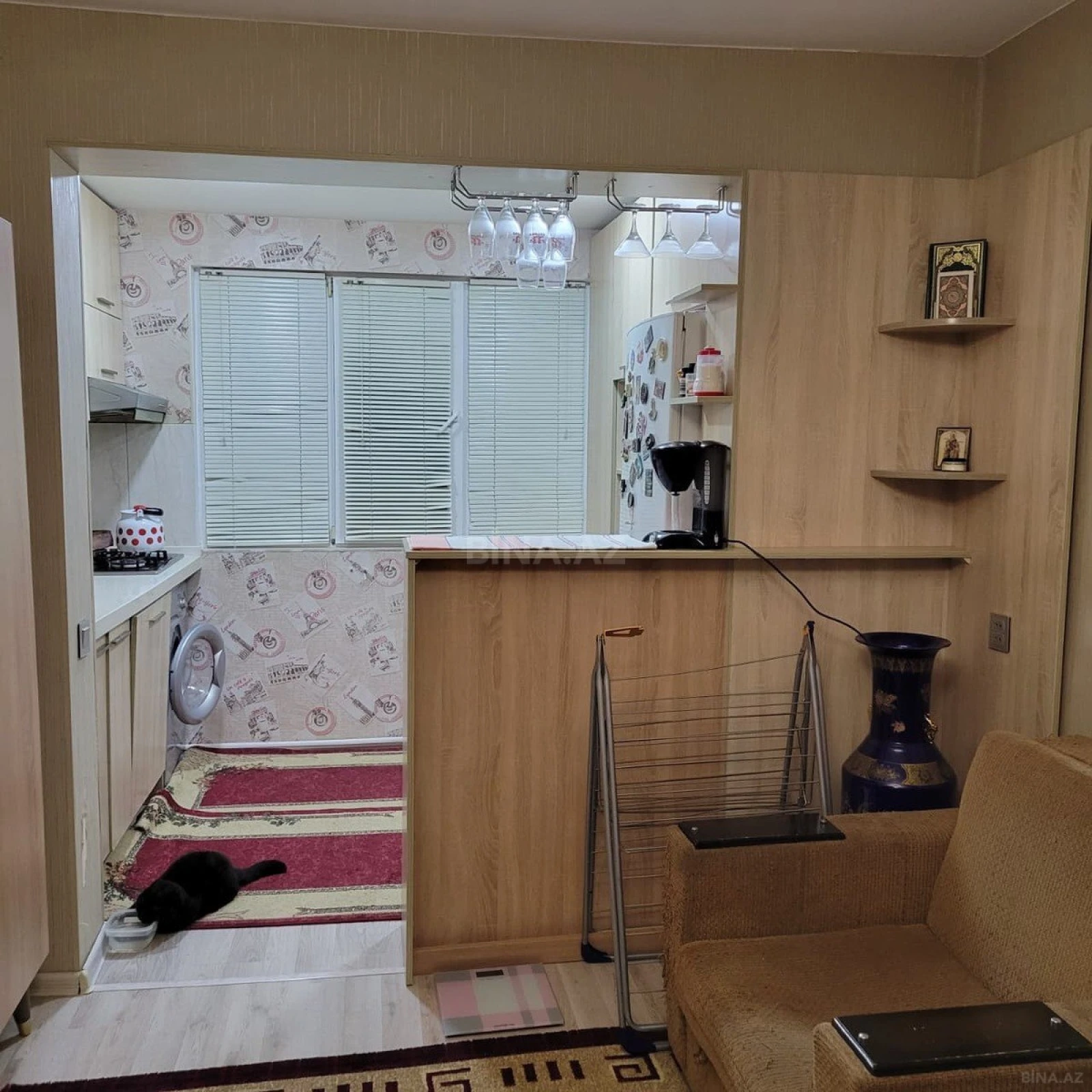 Satılır 2 otaqlı mənzil 43 m²