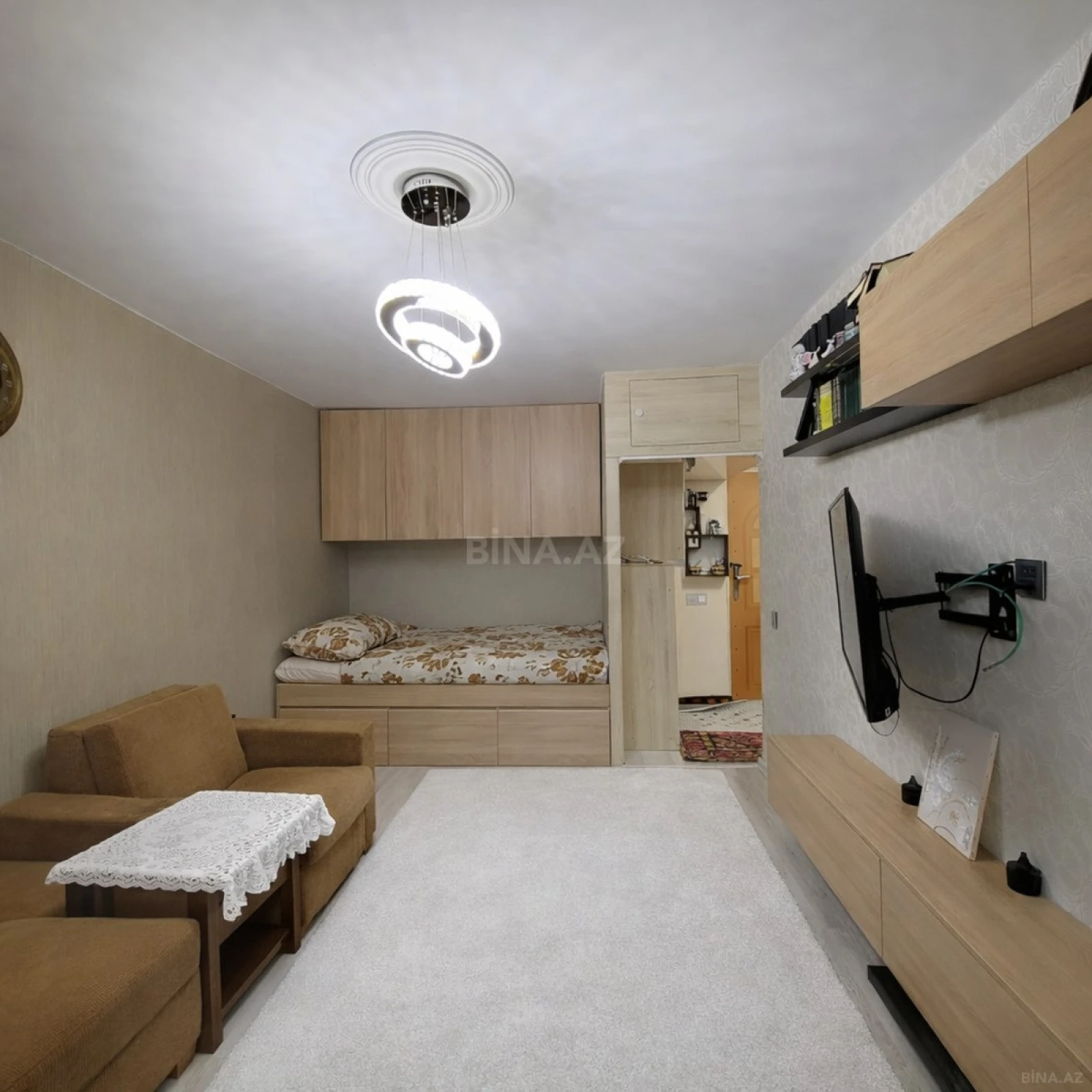 Satılır 2 otaqlı mənzil 43 m²