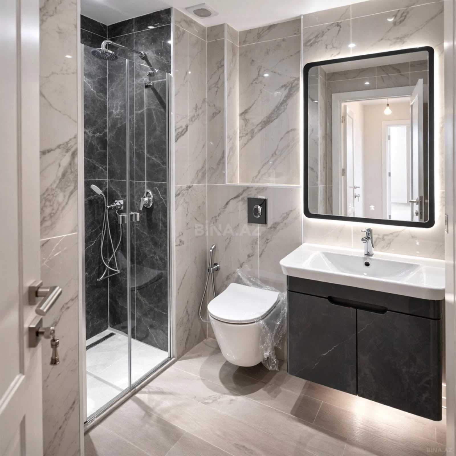 Satılır 2 otaqlı mənzil 63 m²