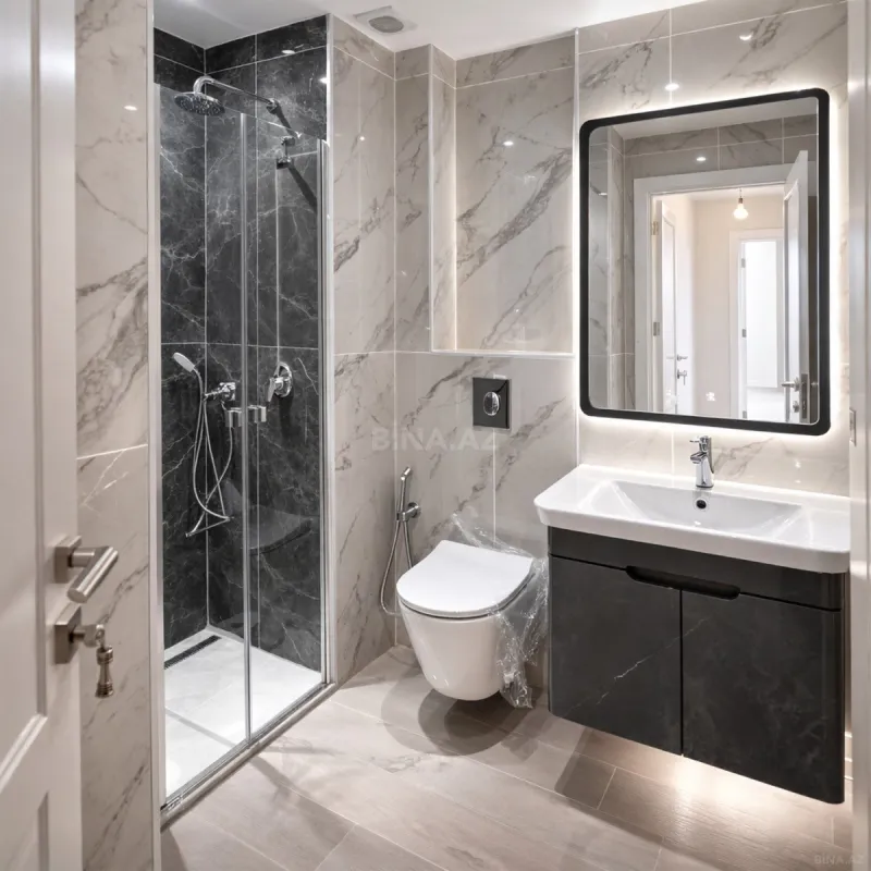 Satılır 2 otaqlı mənzil 63 m²