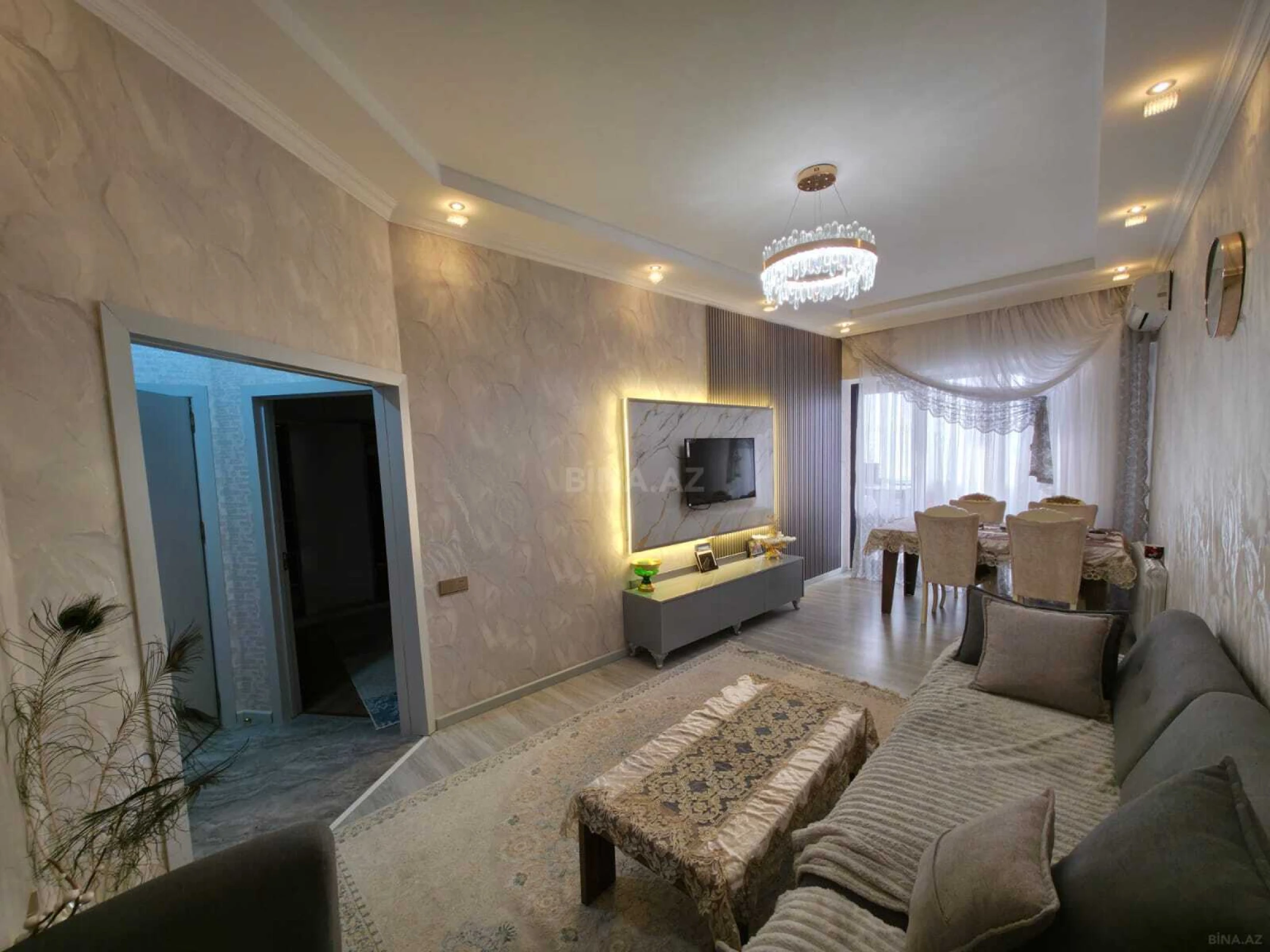 Satılır 3 otaqlı mənzil 66 m²