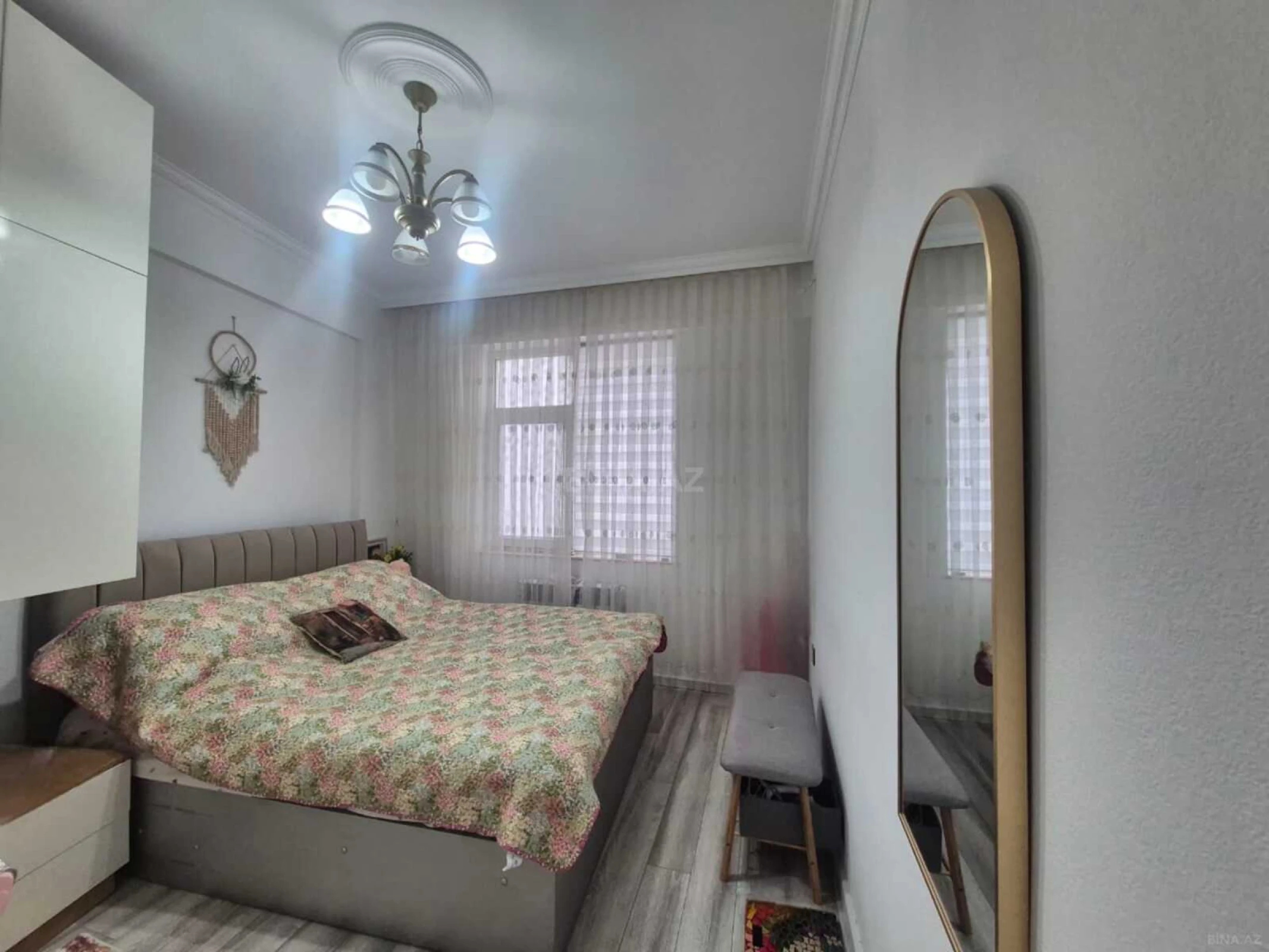 Satılır 2 otaqlı mənzil 43.8 m²