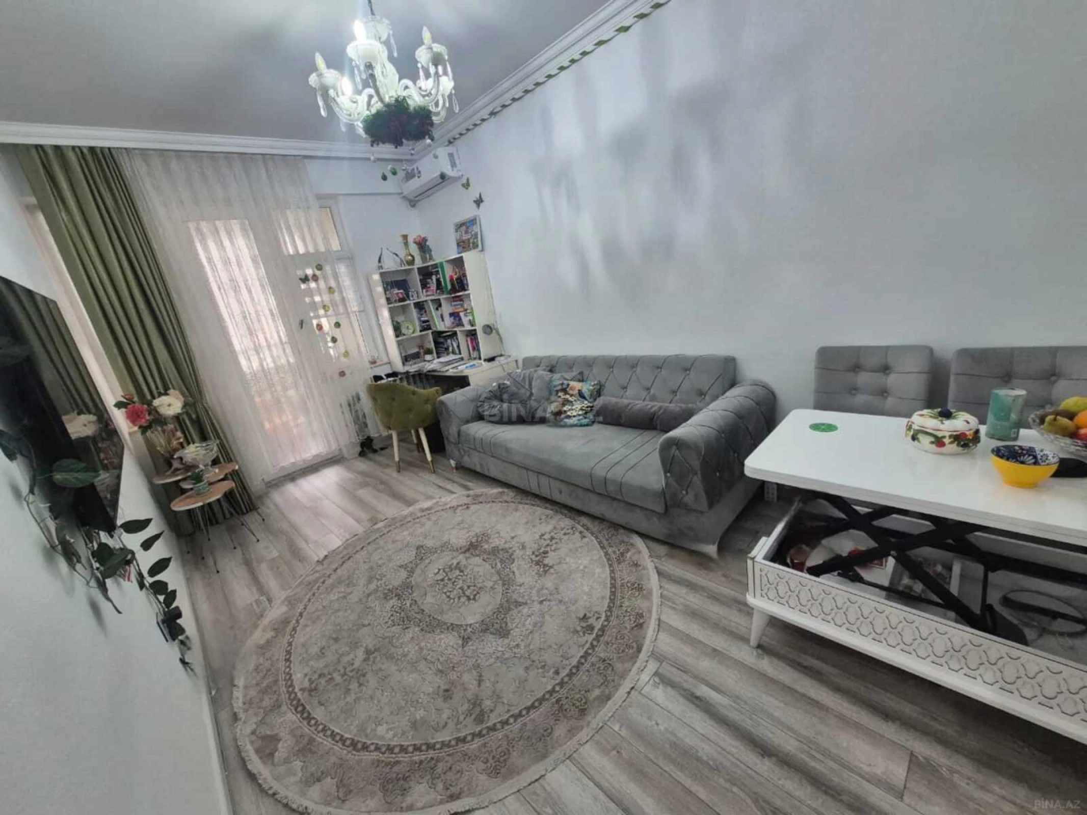 Satılır 2 otaqlı mənzil 43.8 m²