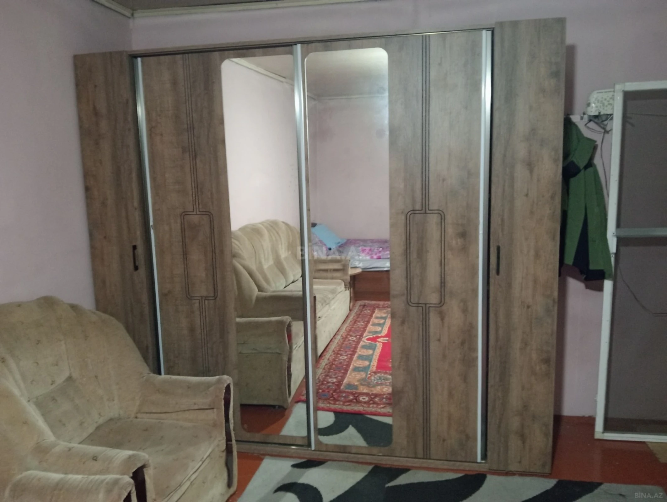 Kirayə verilir 1 otaqlı mənzil 45 m²