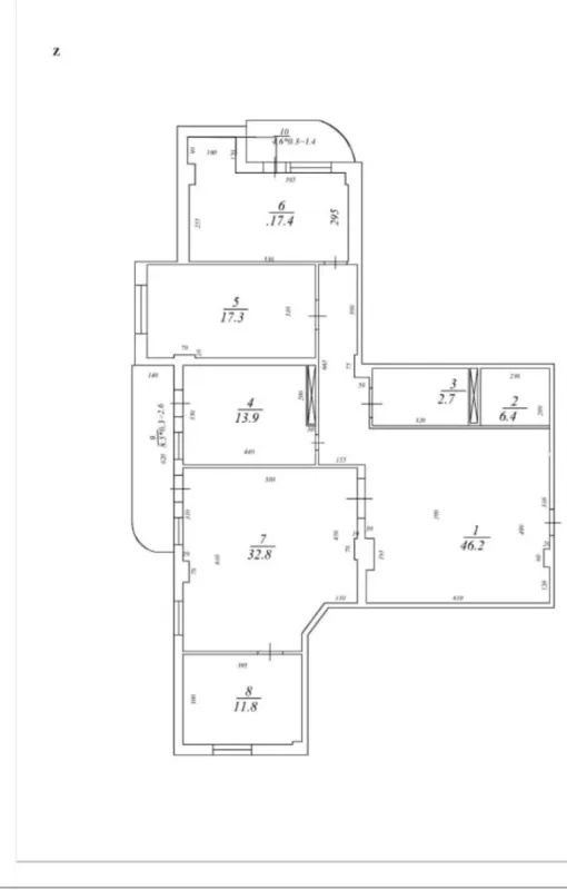 Satılır 3 otaqlı mənzil 180 m²