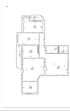 Satılır 3 otaqlı mənzil 180 m²
