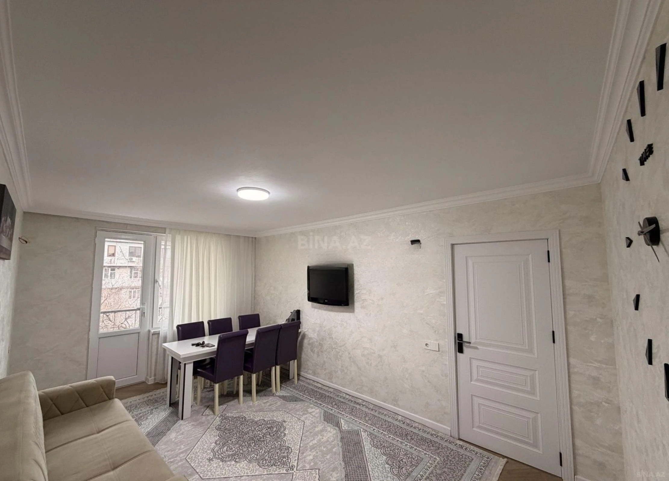 Kirayə verilir 2 otaqlı mənzil 55 m²