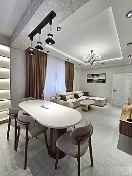 Satılır 4 otaqlı mənzil 118 m²