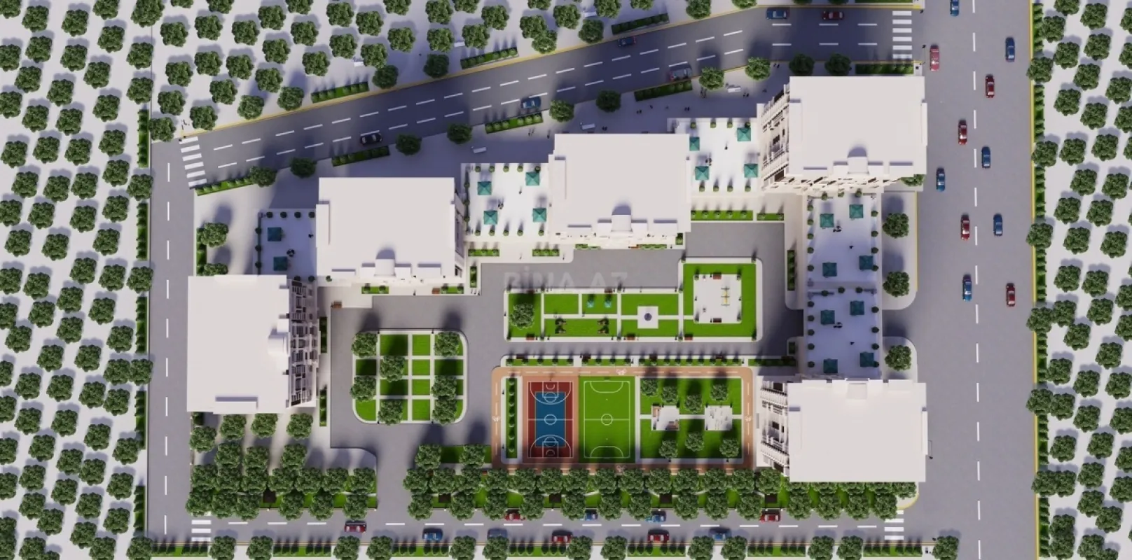 Satılır 3 otaqlı mənzil 103 m²