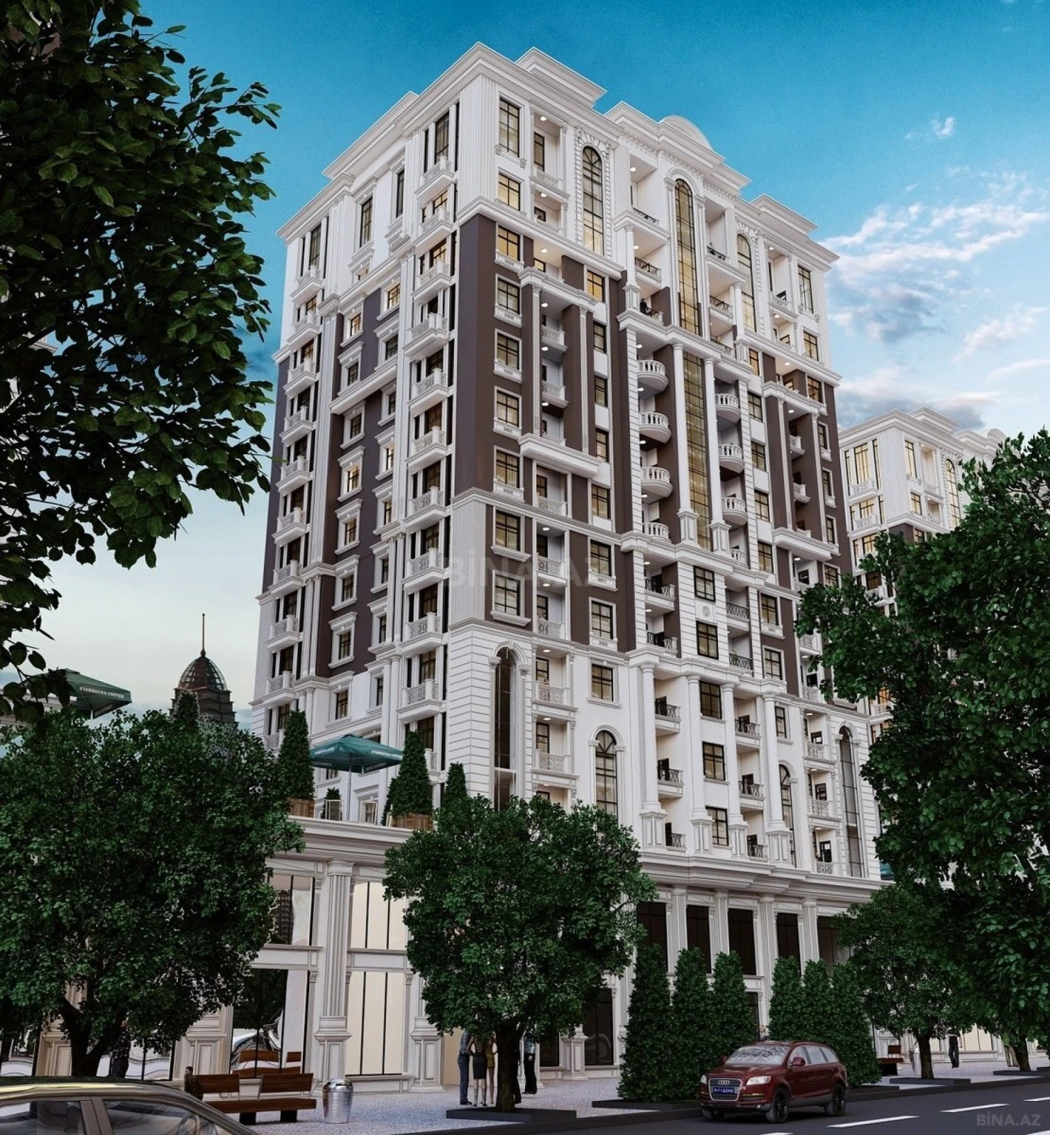 Satılır 3 otaqlı mənzil 103 m²